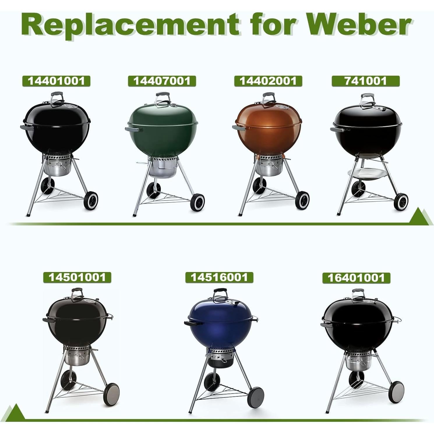 Kit Rotisserie SHINESTAR para Parrillas de Carbón 22"