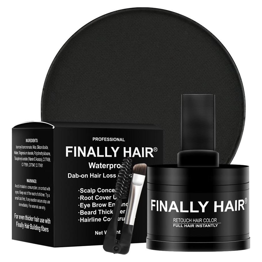 Concealer Impermeable Finalmente Hair para Pérdida de Cabello