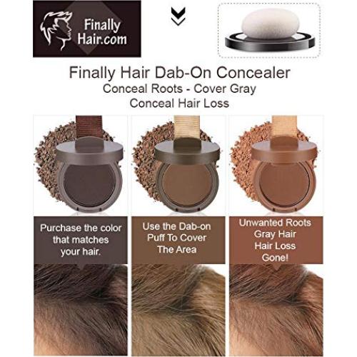 Concealer Impermeable Finalmente Hair para Pérdida de Cabello