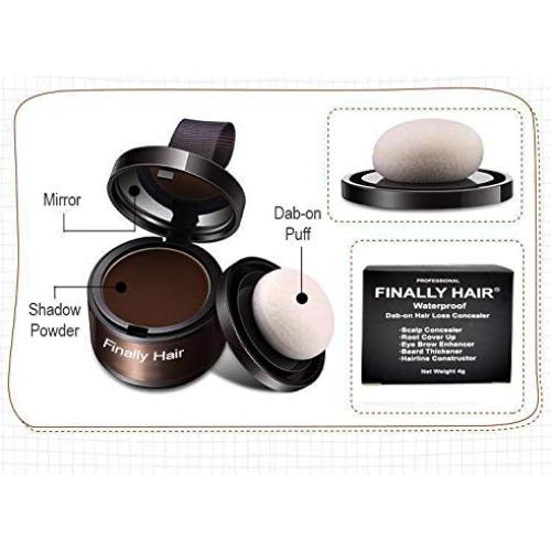Concealer Impermeable Finalmente Hair para Pérdida de Cabello