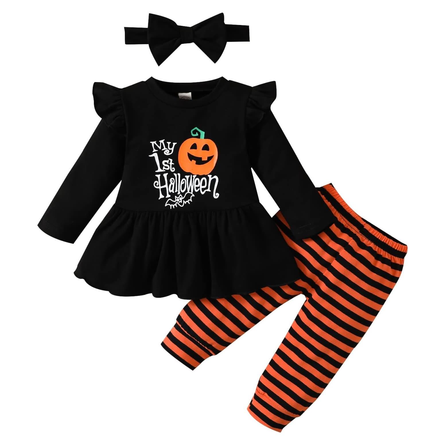 Disfraz Halloween Bebé Niña Noubeau Camiseta y Leggings
