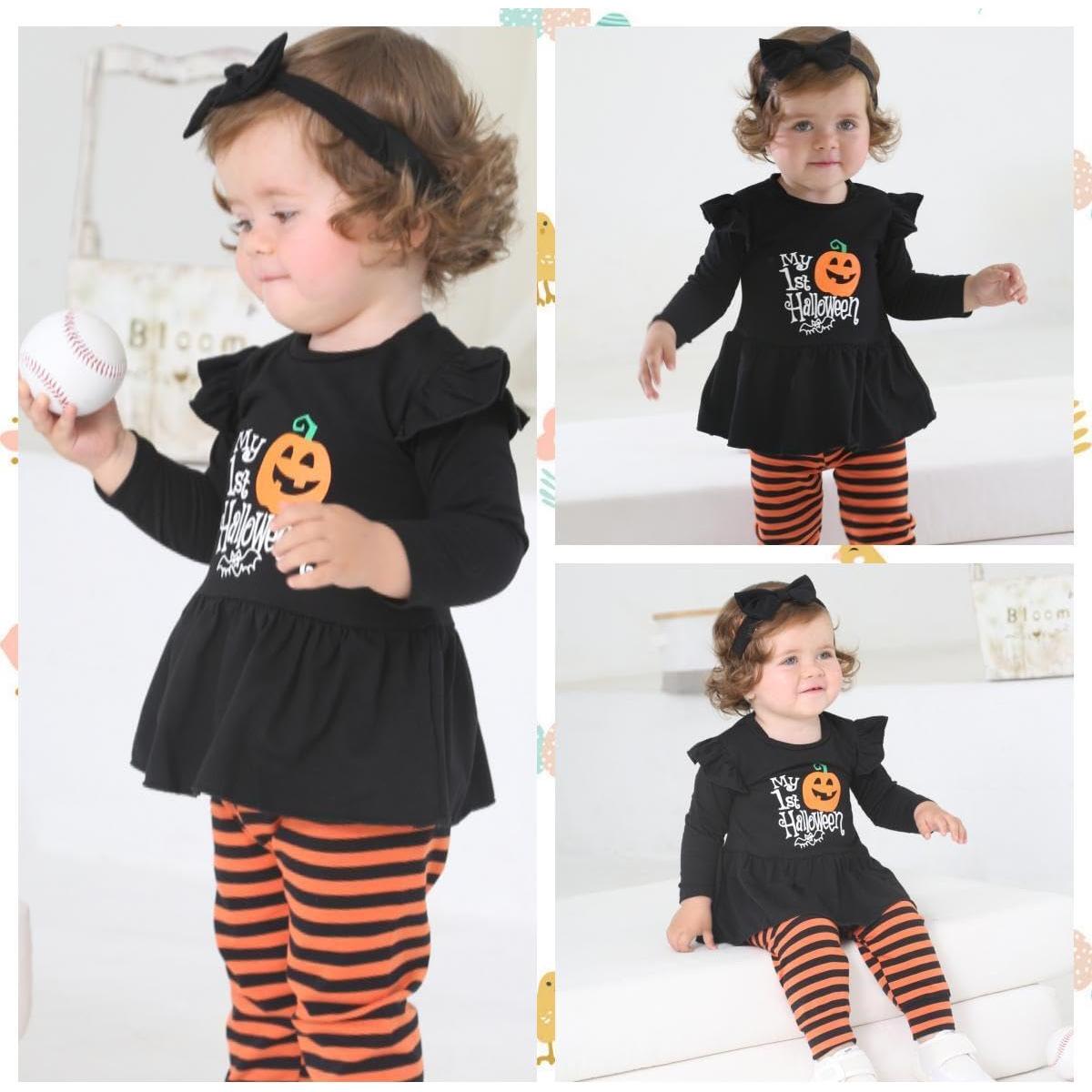 Disfraz Halloween Bebé Niña Noubeau Camiseta y Leggings