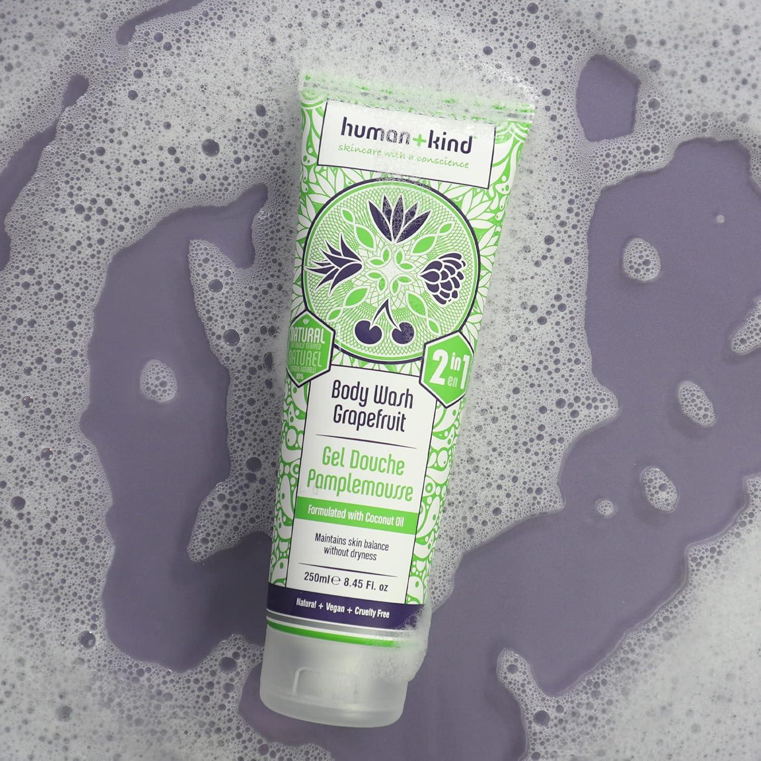 Jabón Corporal Human+Kind 240 ml Hidratante Aceite de Coco