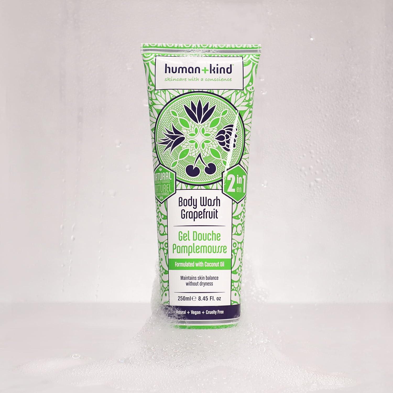 Jabón Corporal Human+Kind 240 ml Hidratante Aceite de Coco