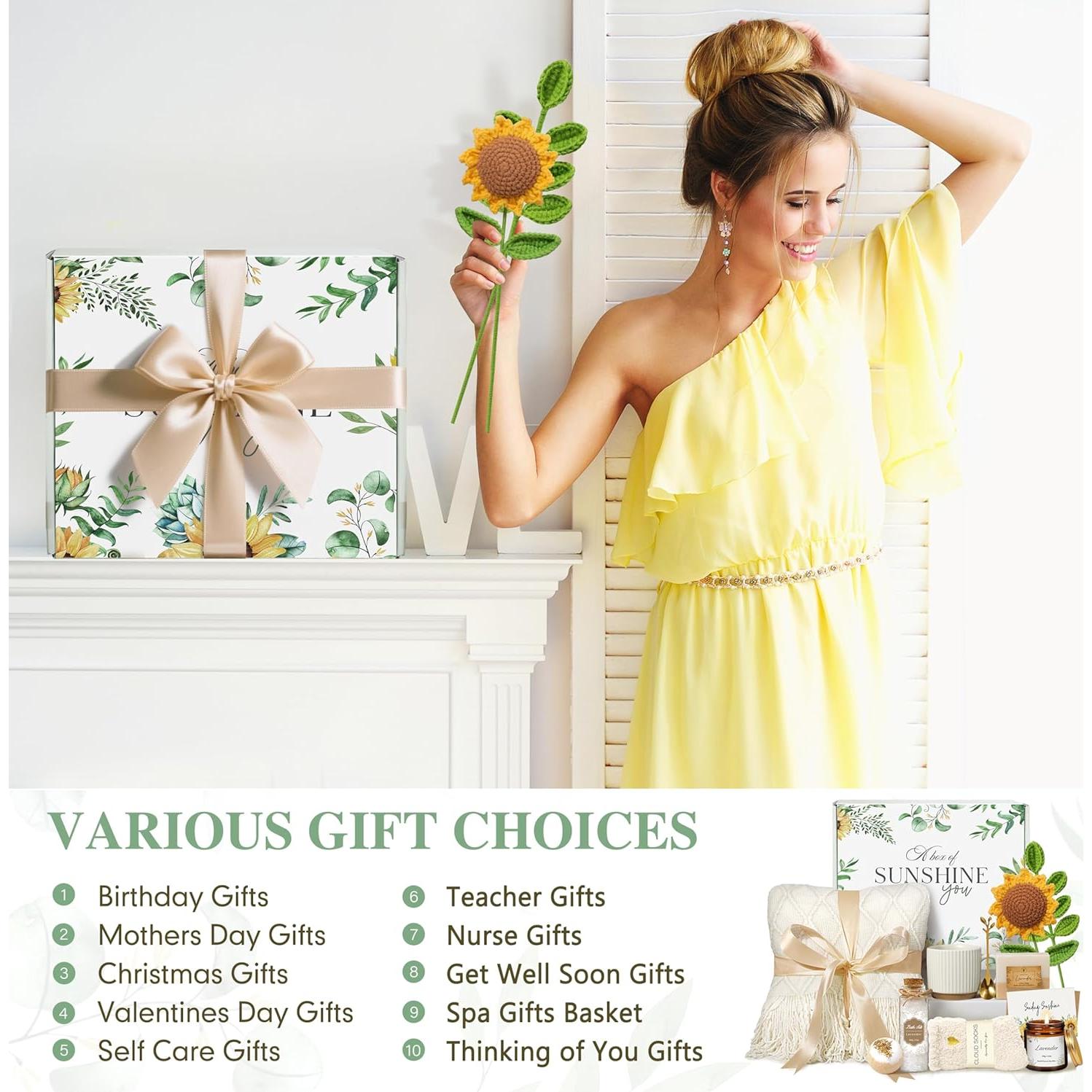 Cesta de Regalo de Cuidado Personal EIRNAY - Manta y Spa