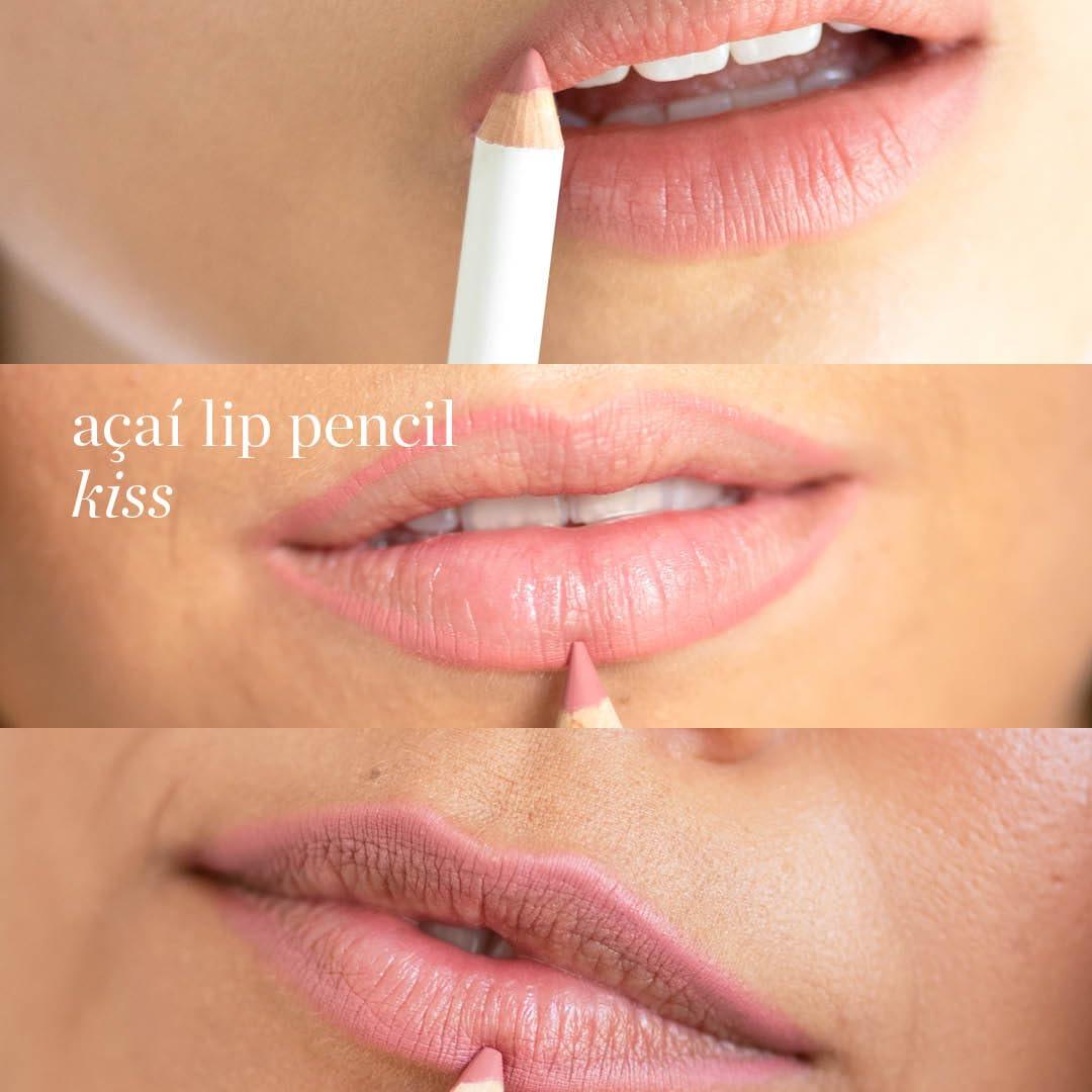 Lápiz Labial Natural Ere Perez - Açaí, Tono Beso, Vegano