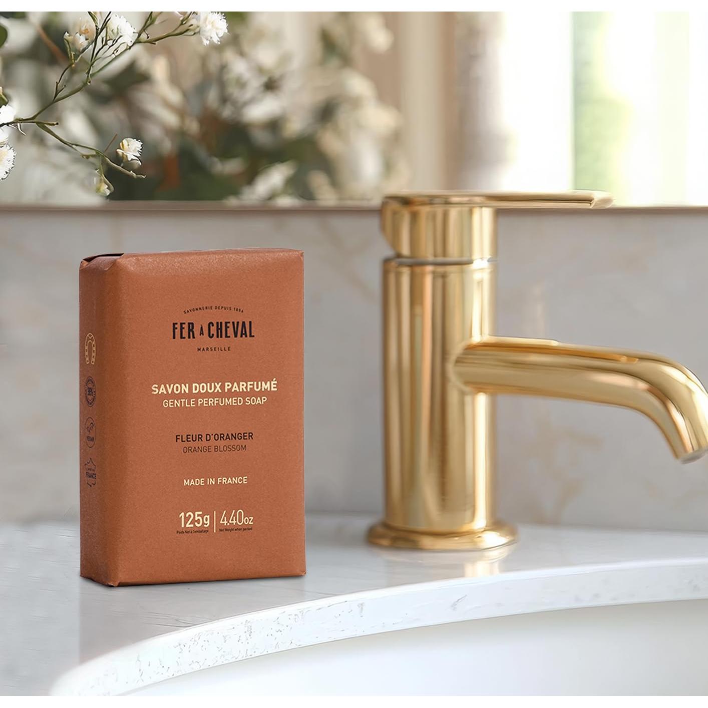 Jabón en Barra Fer à Cheval Flor de Naranjo 2-Pack 125g