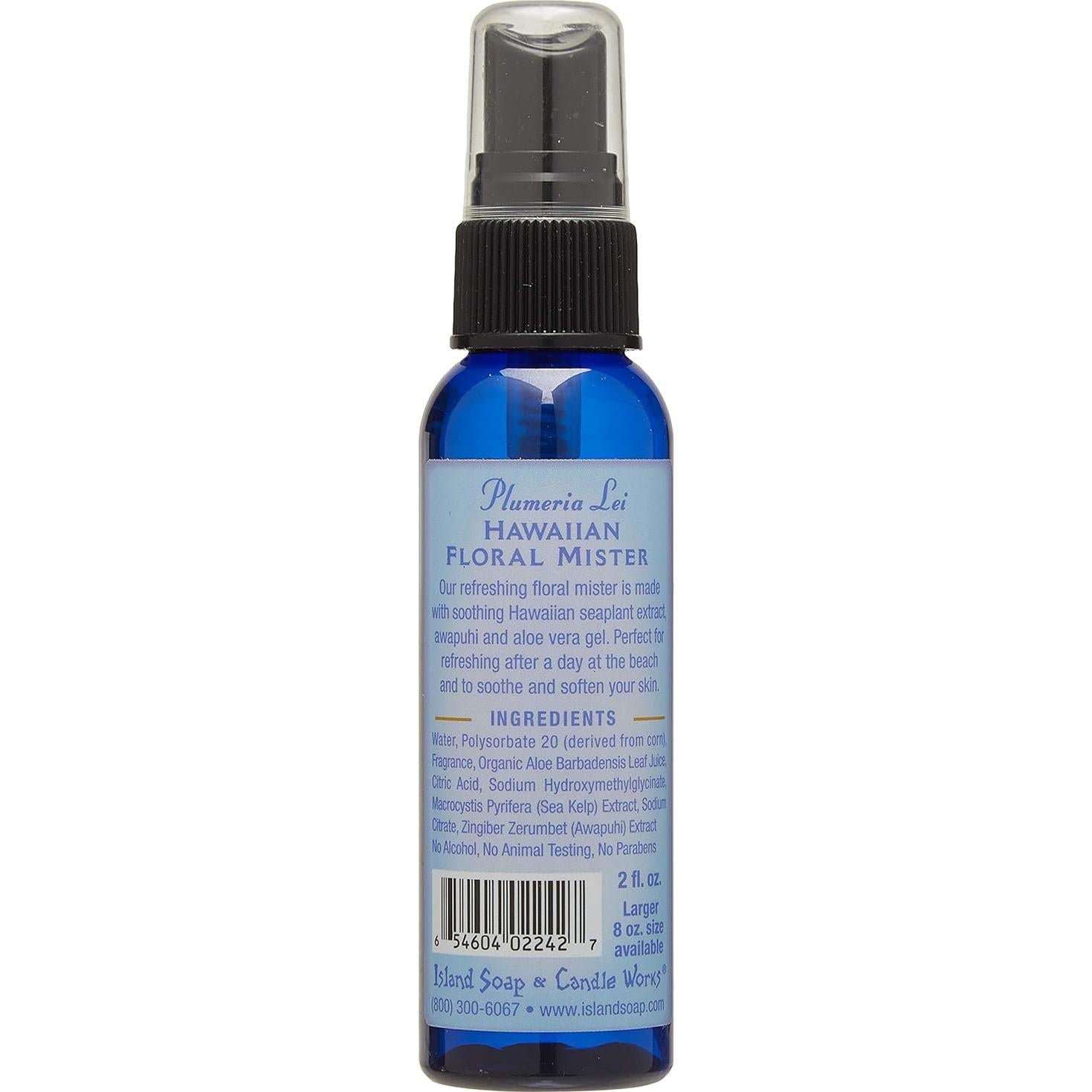 Spray Corporal y Ambientador Island Soap Plumeria 59ml
