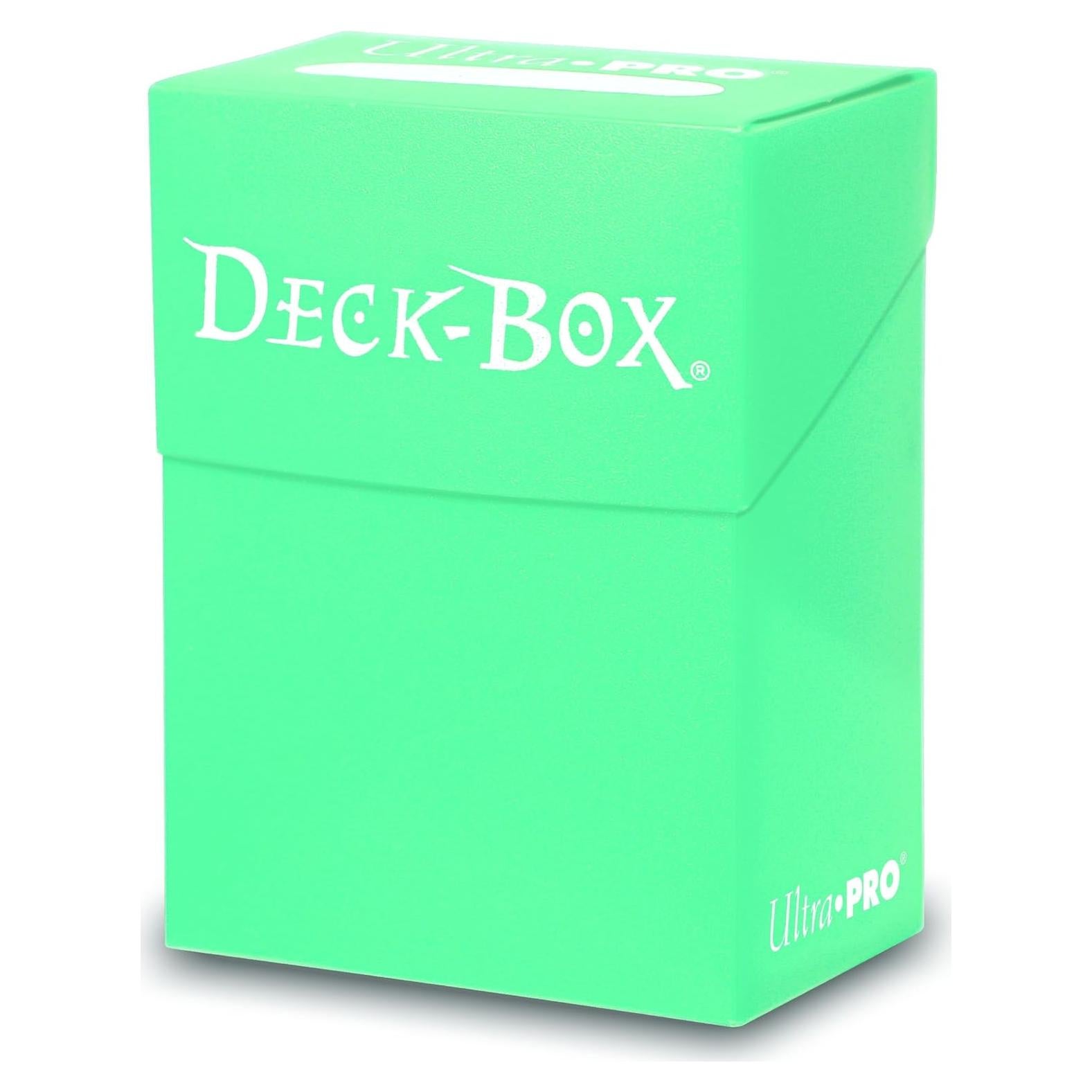 Caja de Barajas Ultra PRO 80 Cartas Color Aqua