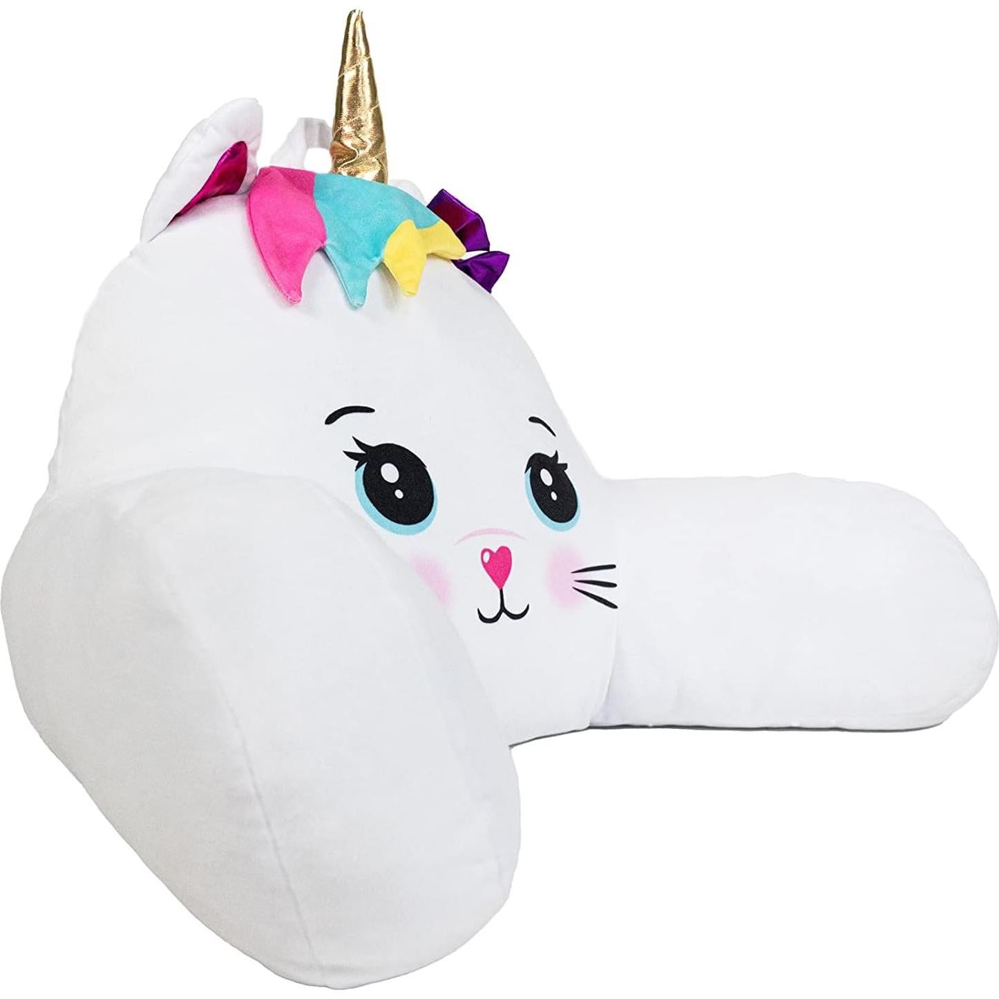 Cojín de Respaldo Suave Unicornio Caticorn 58x36 cm