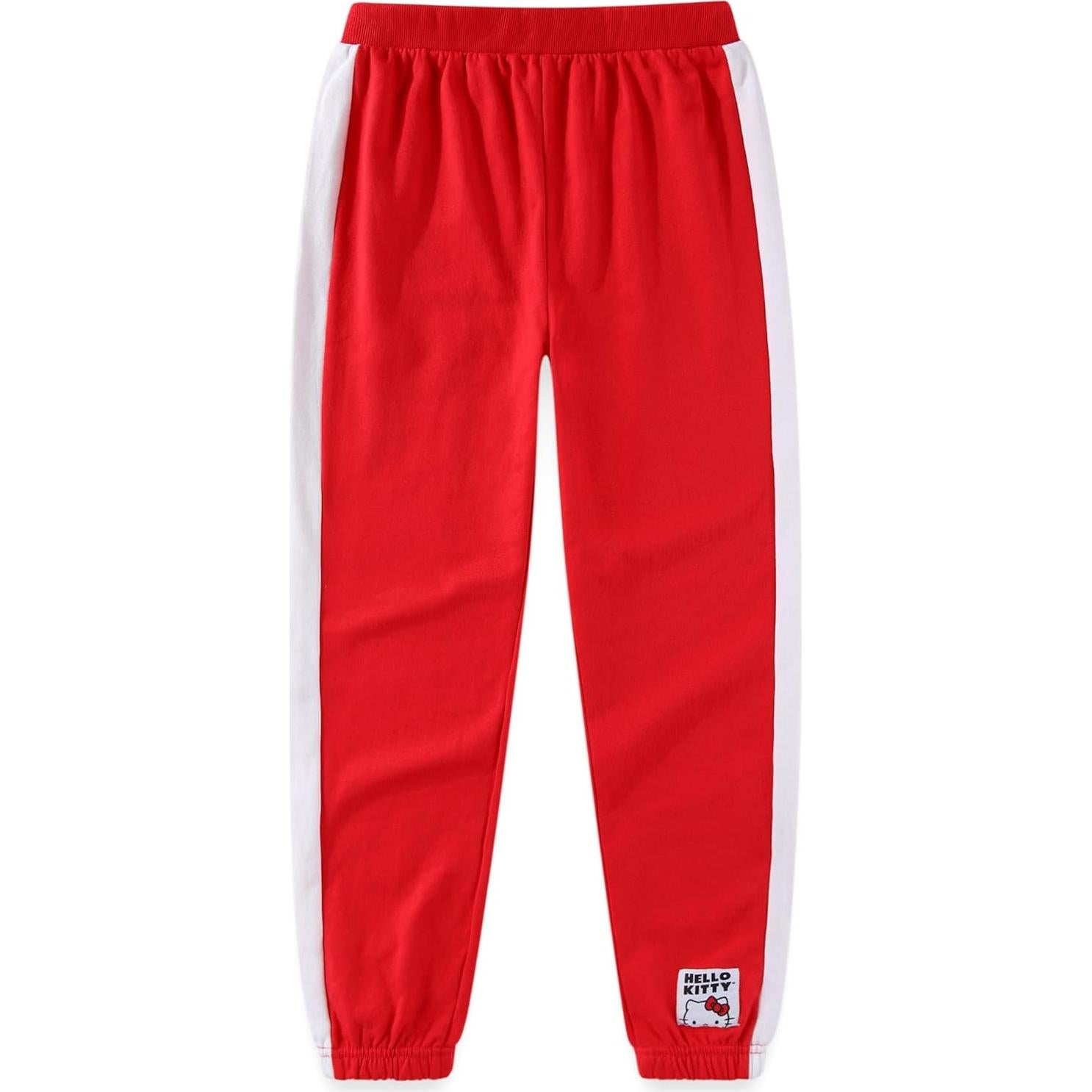 Conjunto Sudadera y Pantalones Hello Kitty Niñas Grandes Rojo