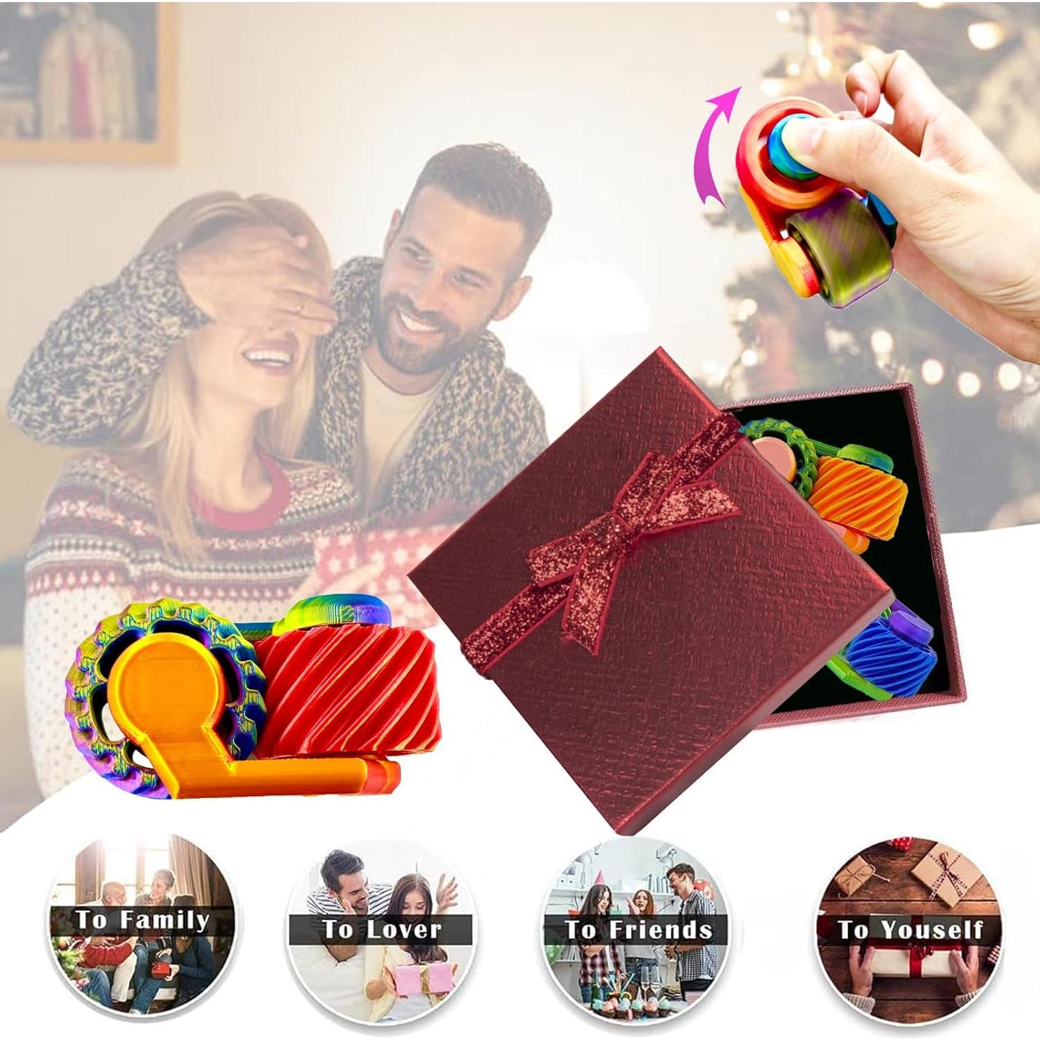 Juguete Antiestrés Espiral 3D SZOZNIYC - Alivio Ansiedad