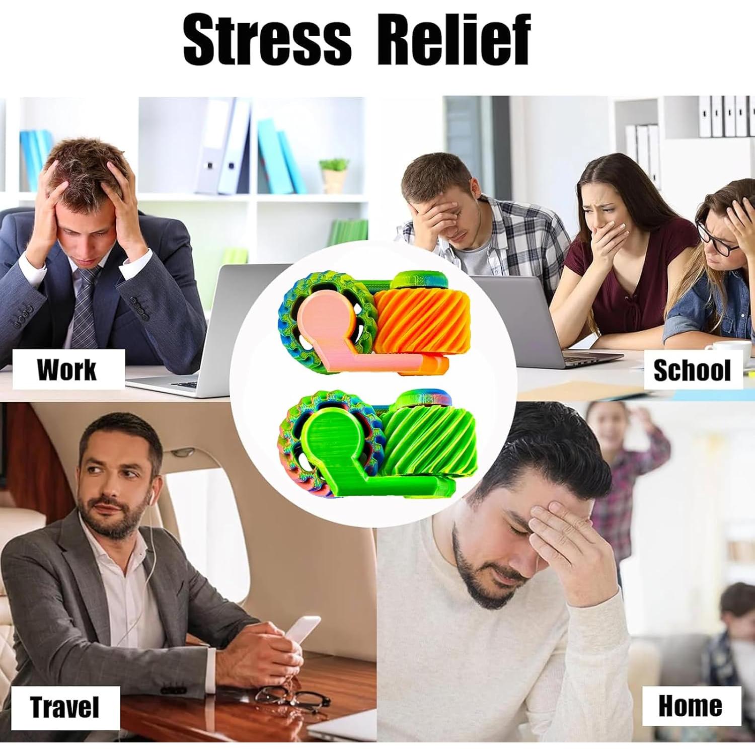 Juguete Antiestrés Espiral 3D SZOZNIYC - Alivio Ansiedad