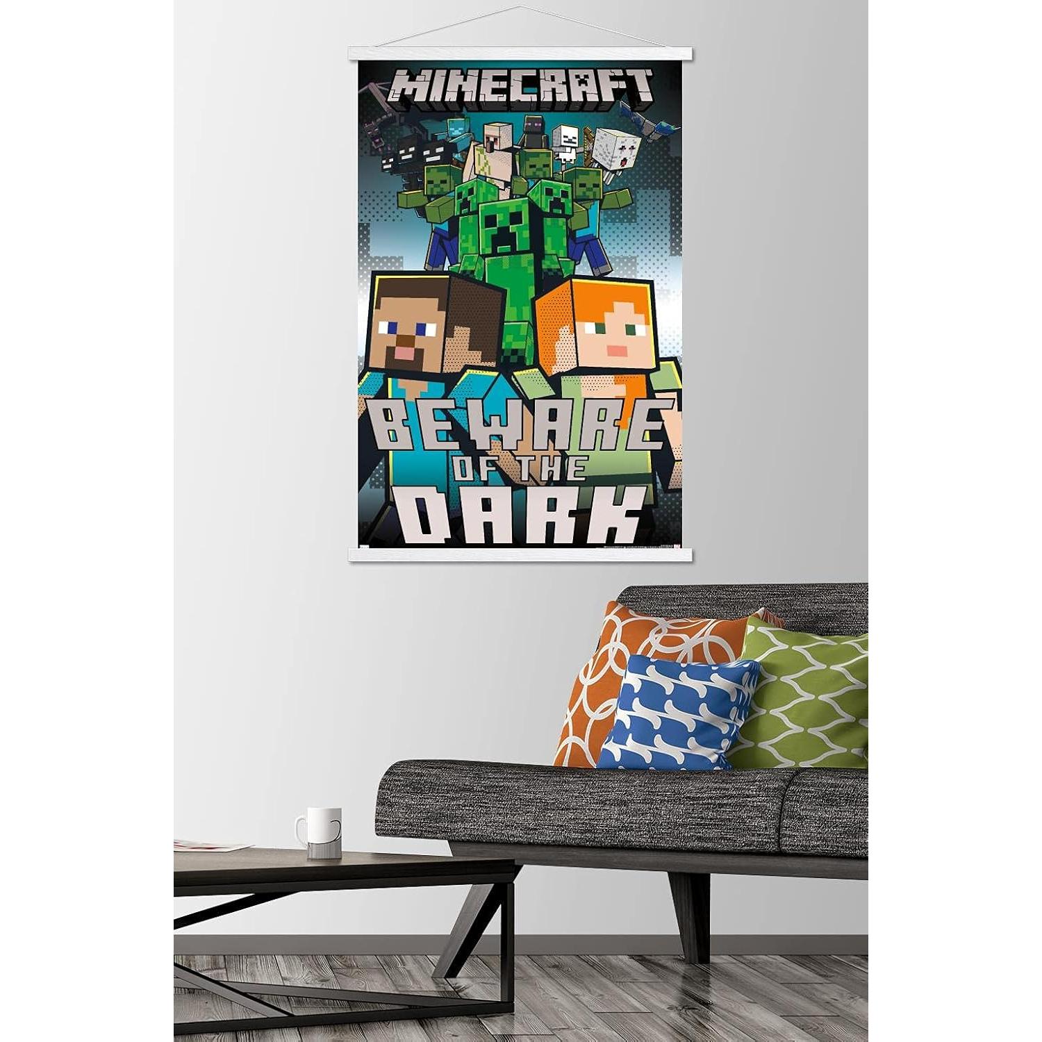 Póster de Pared Trends International Minecraft 86.4x56.7cm