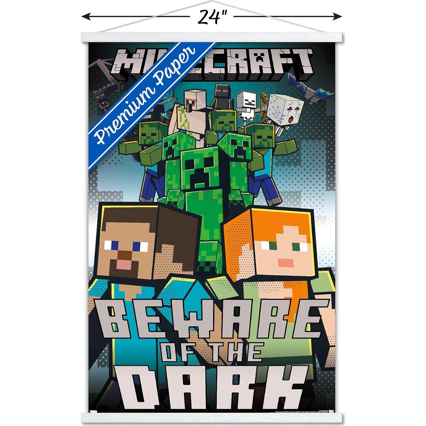Póster de Pared Trends International Minecraft 86.4x56.7cm