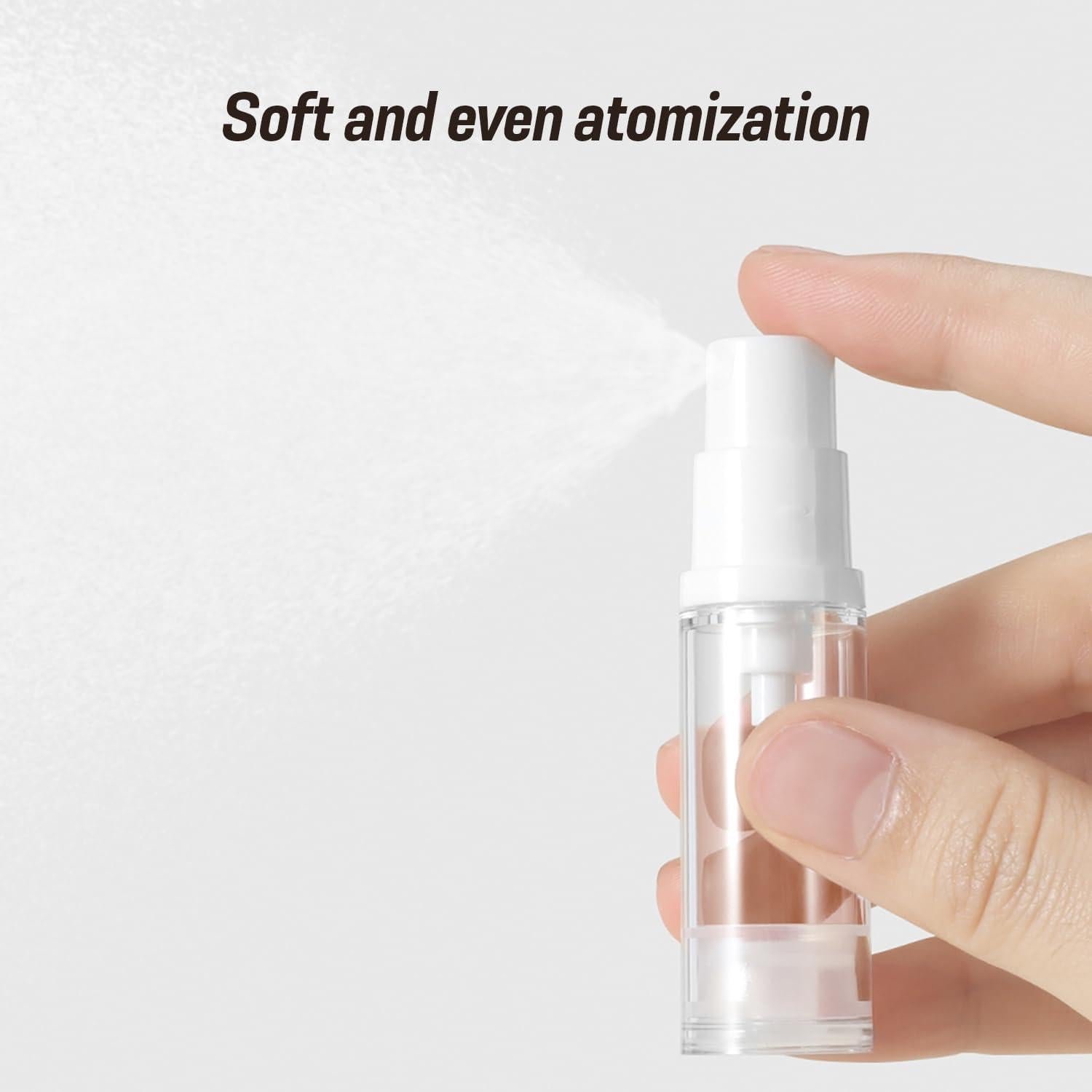 Juego de 4 Botellas de Viaje WXS-CHALL 10ml A Prueba de Fugas