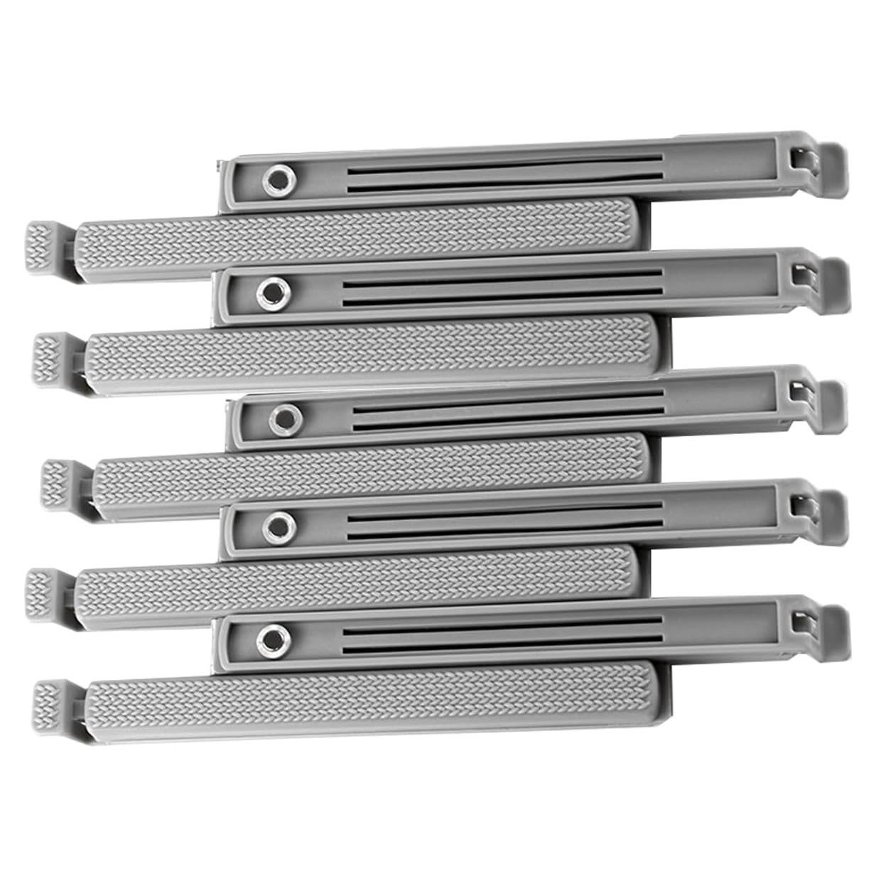 Clip de Sellado de Alimentos Grande LVYKING 20PCS Gris