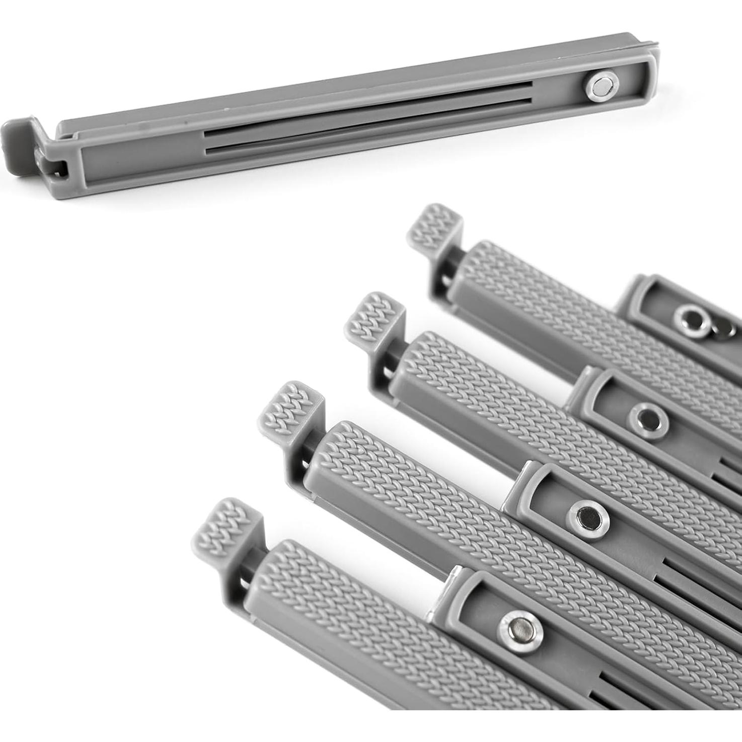 Clip de Sellado de Alimentos Grande LVYKING 20PCS Gris