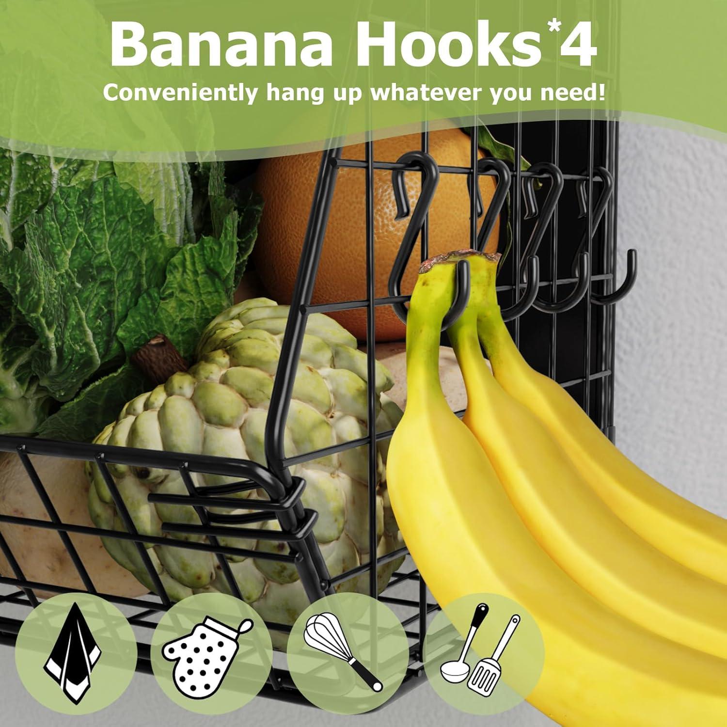 Estante Magnético Mefirt 2 Pack para Nevera - Almacenamiento Cocina