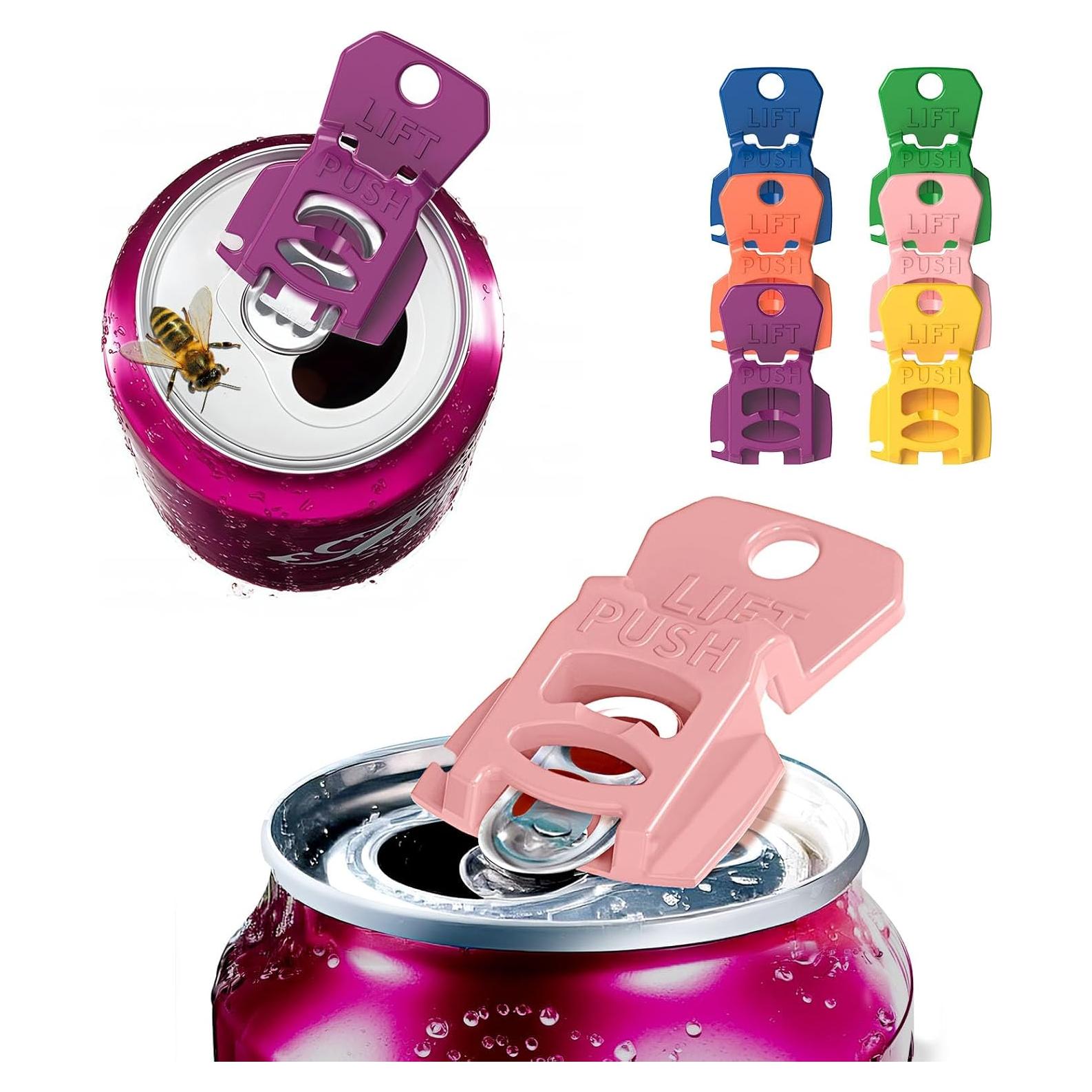 CanGuard 6-Pack Cubiertas de Lata Multicolor Talulumix