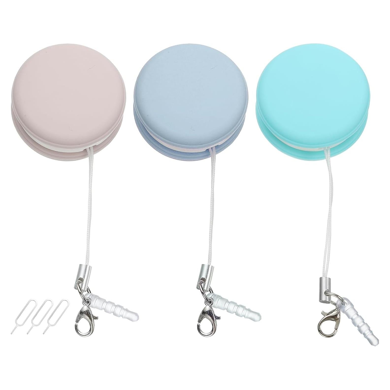 Juego de Limpiadores de Pantalla MECCANIXITY 3 Pcs - Azul Verde Rosa