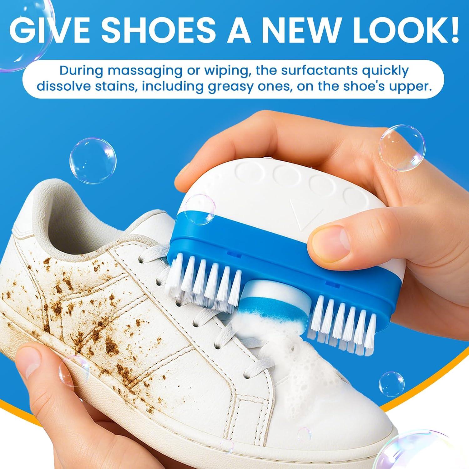 Kit de Limpieza de Zapatillas 100ml - Limpiador sin Agua