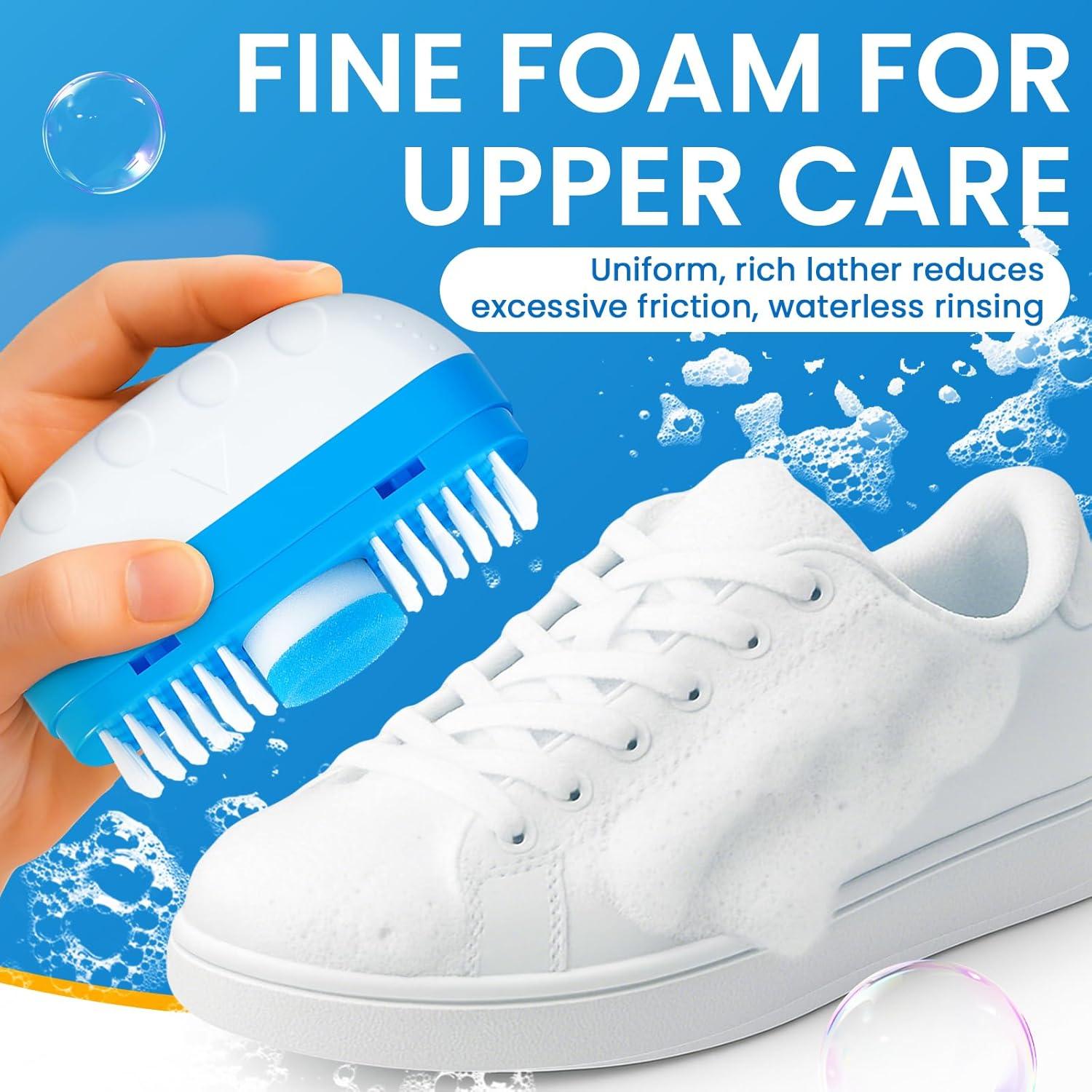 Kit de Limpieza de Zapatillas 100ml - Limpiador sin Agua