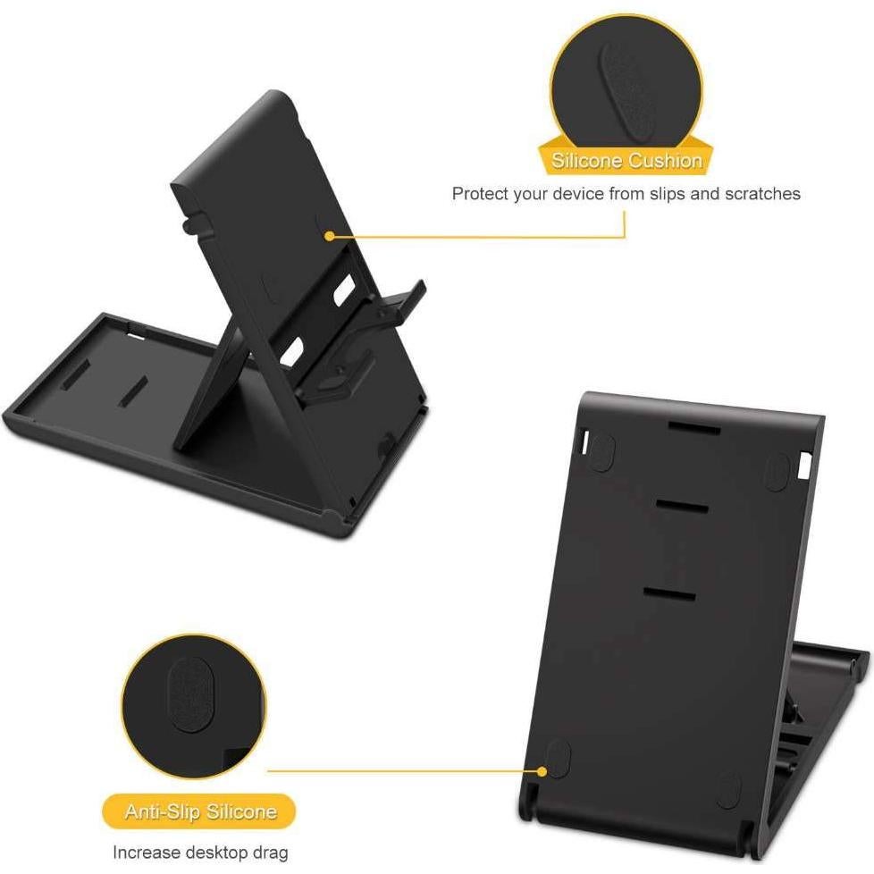 Soporte Compacto HORI para Nintendo Switch Ajustable Negro