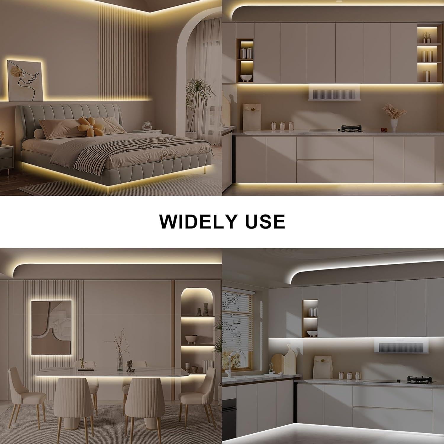 Tira LED COB 2.00m Tatazone con control remoto y ajuste 2700K-6500K