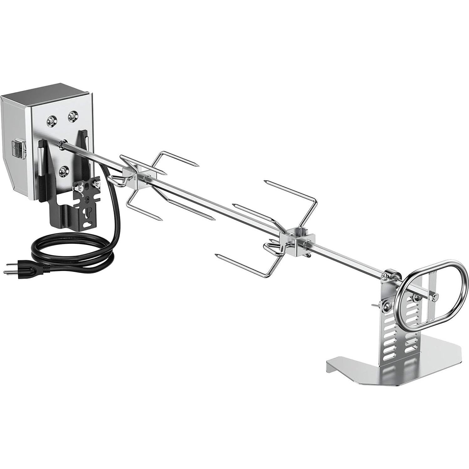 Kit Rotisserie Acero Inoxidable onlyfire 28x0.89cm 110V