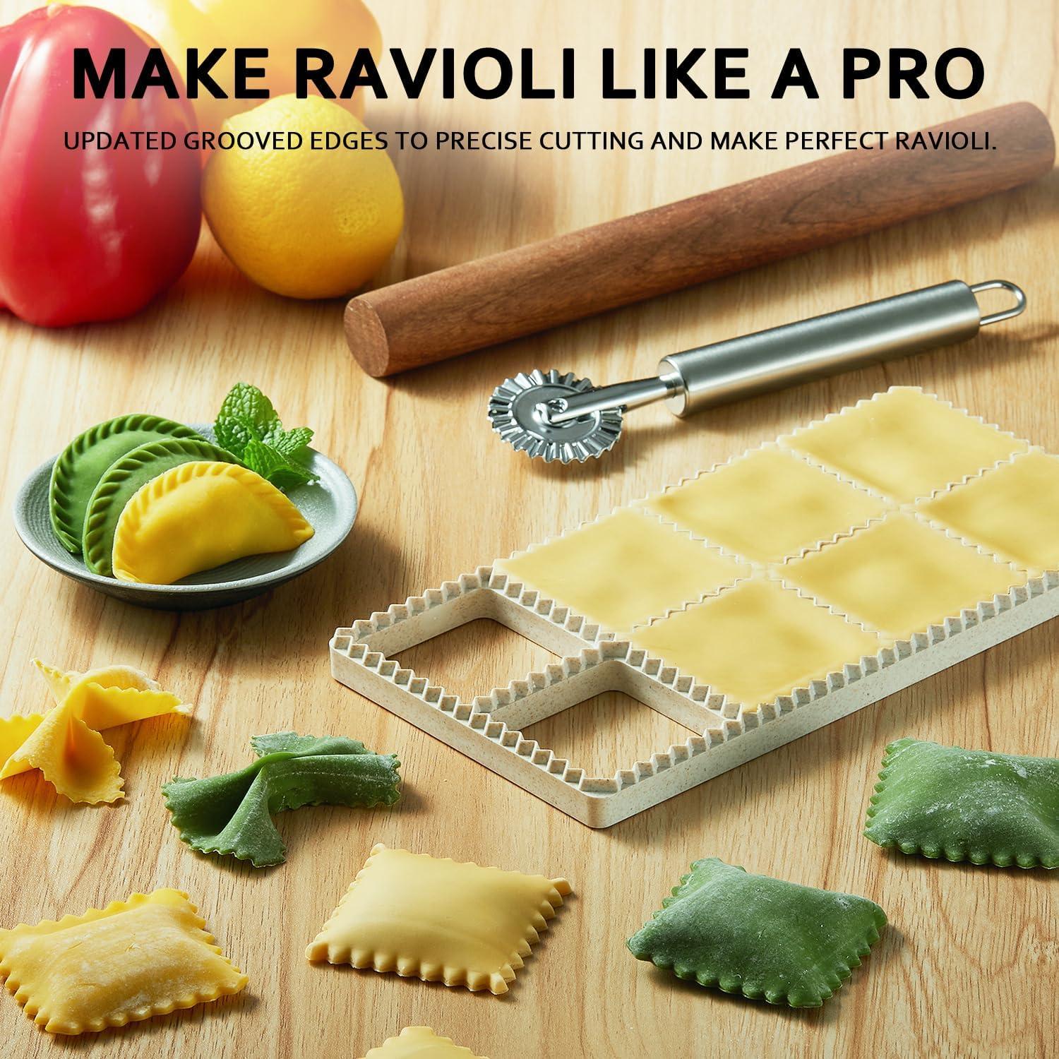 Prensa de Ravioli MUMSUNG con Rodillo y Tabla de Gnocchi