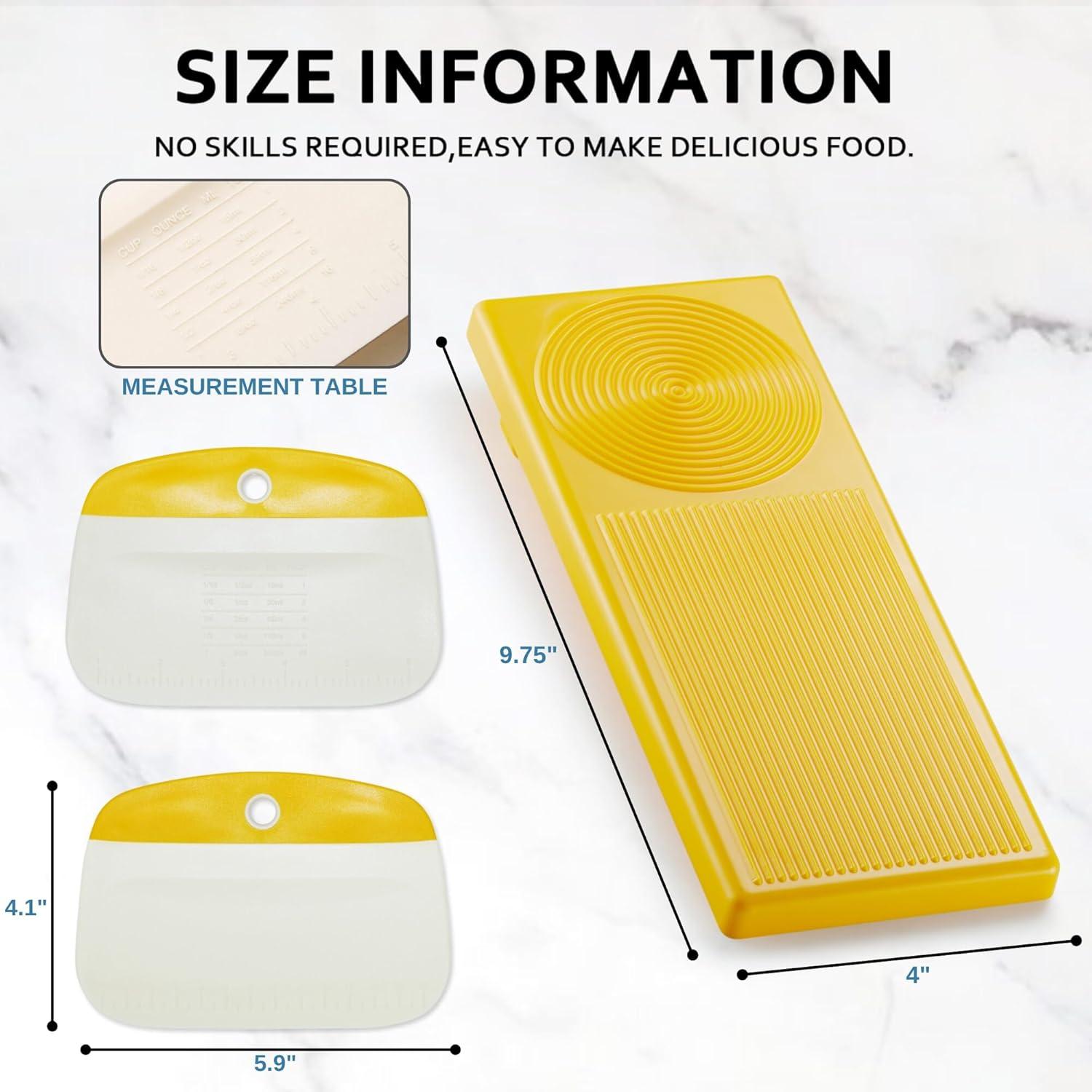 Prensa de Ravioli MUMSUNG con Rodillo y Tabla de Gnocchi