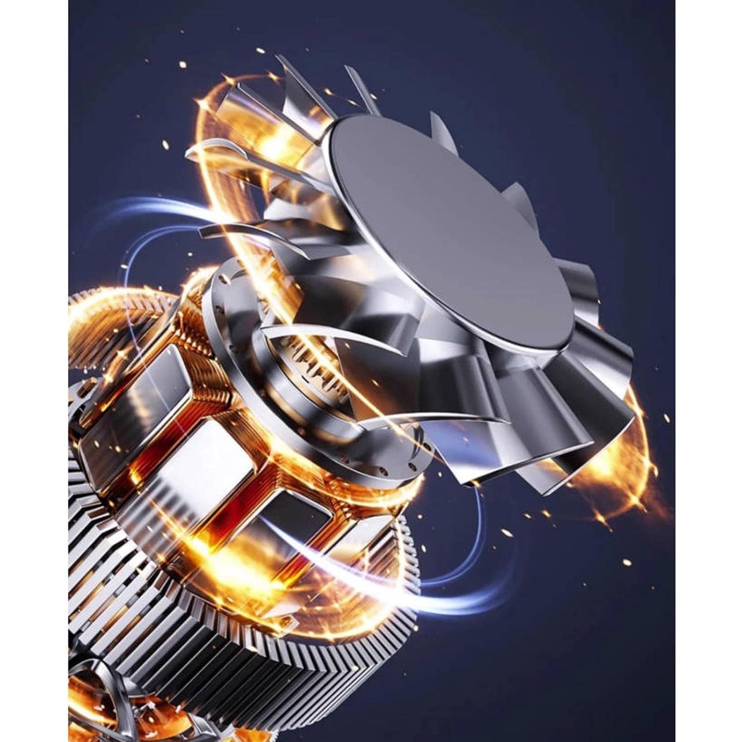 Pelador Eléctrico Automático Genérico para Uvas y Ajo - Azul