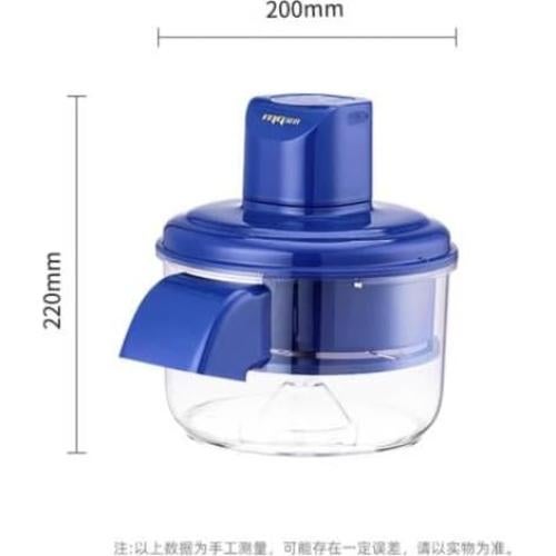 Pelador Eléctrico Automático Genérico para Uvas y Ajo - Azul