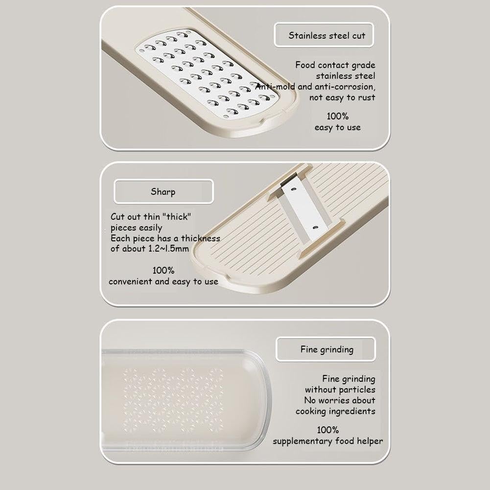 Mini Cortador de Ajo Prndkhn 22.1x8.1 cm Verde