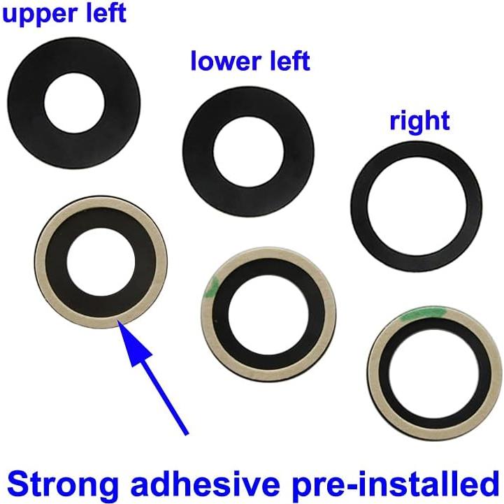 Lente de Cámara Trasera Original OEM para iPhone 12 Pro Max