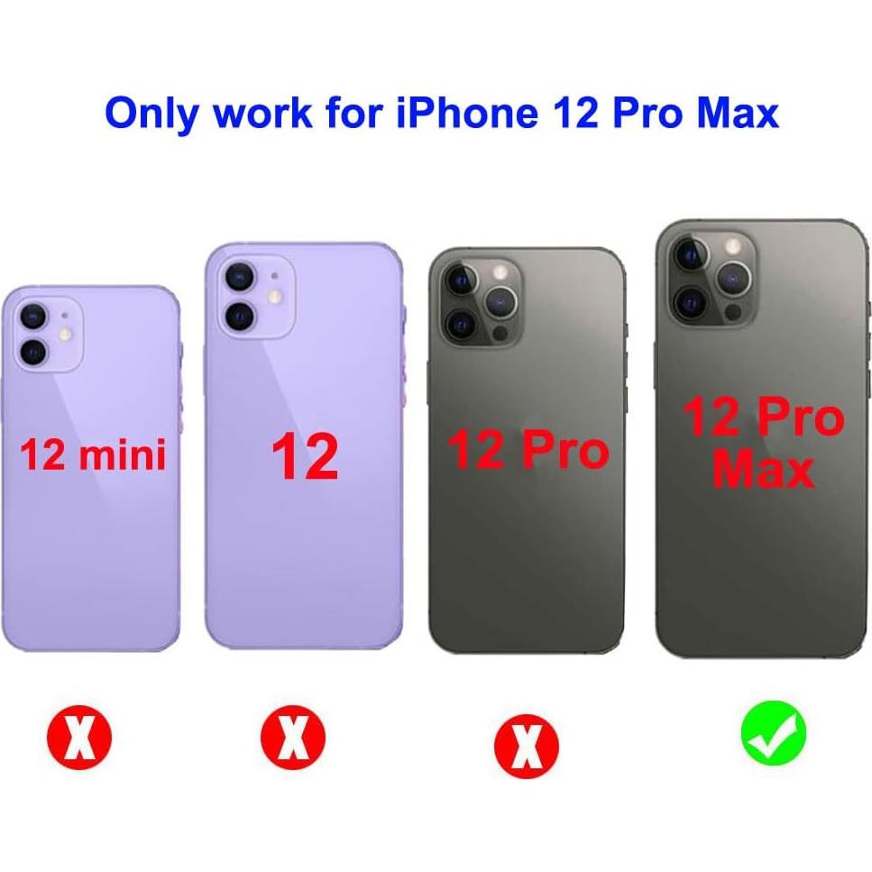 Lente de Cámara Trasera Original OEM para iPhone 12 Pro Max