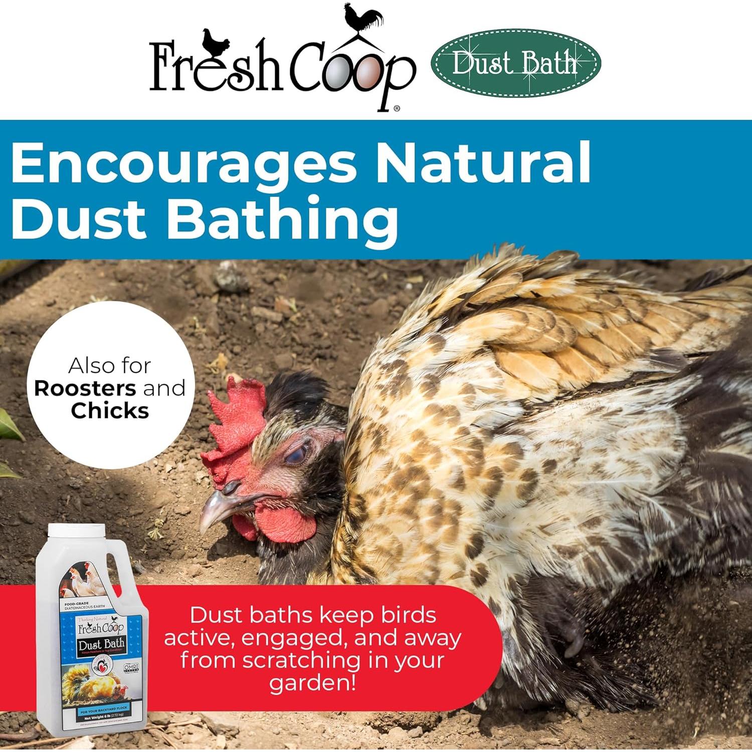 Baño de Polvo Fresh Coop Progressive Planet 2.72kg - Tierra de Diatomeas y Arcilla