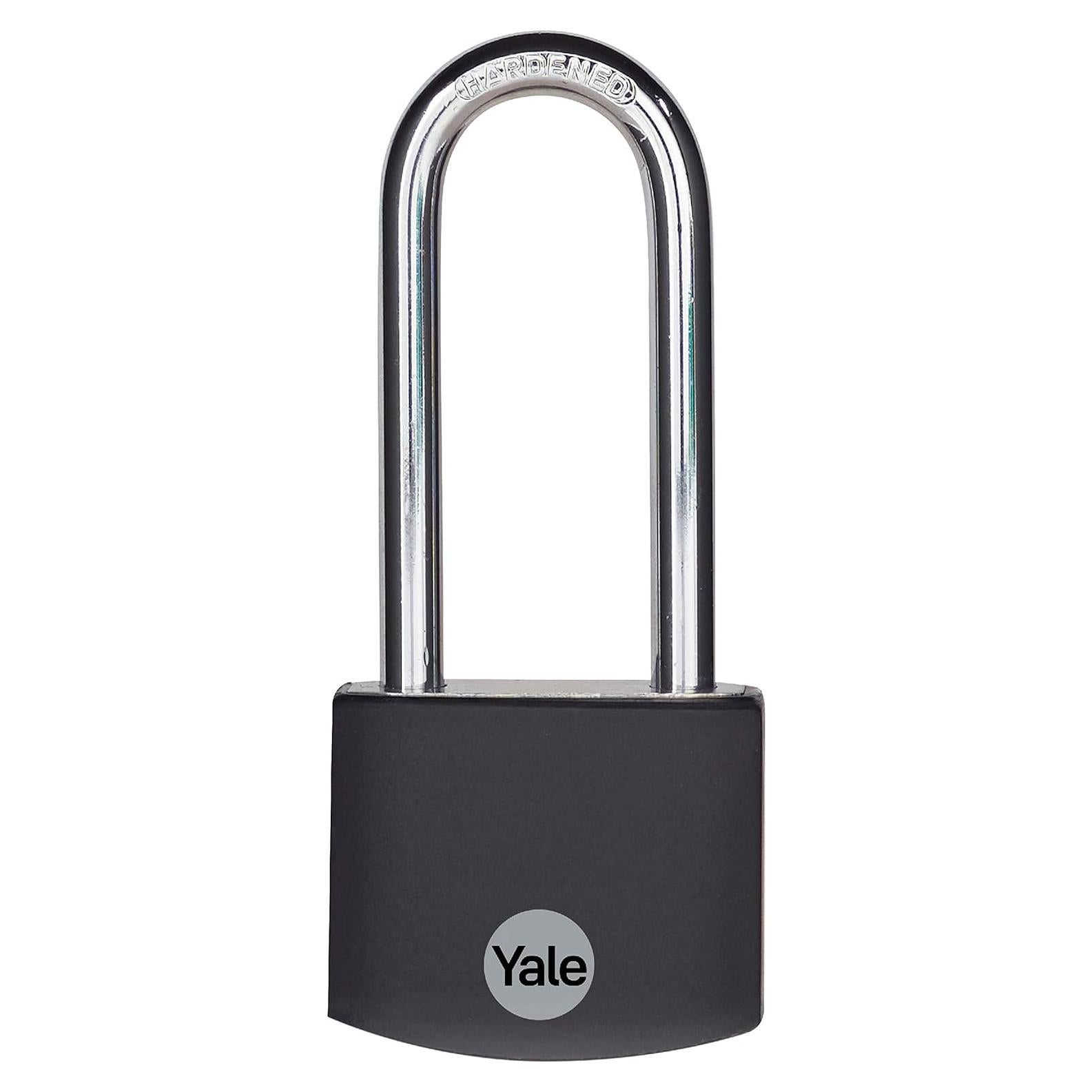 Candado Yale de Aluminio 42mm con Grillete 56mm y 3 Llaves