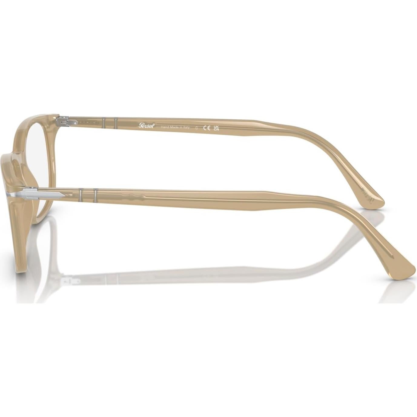 Gafas Recetadas Persol PO3189V Mujeres Opal Beige 53mm