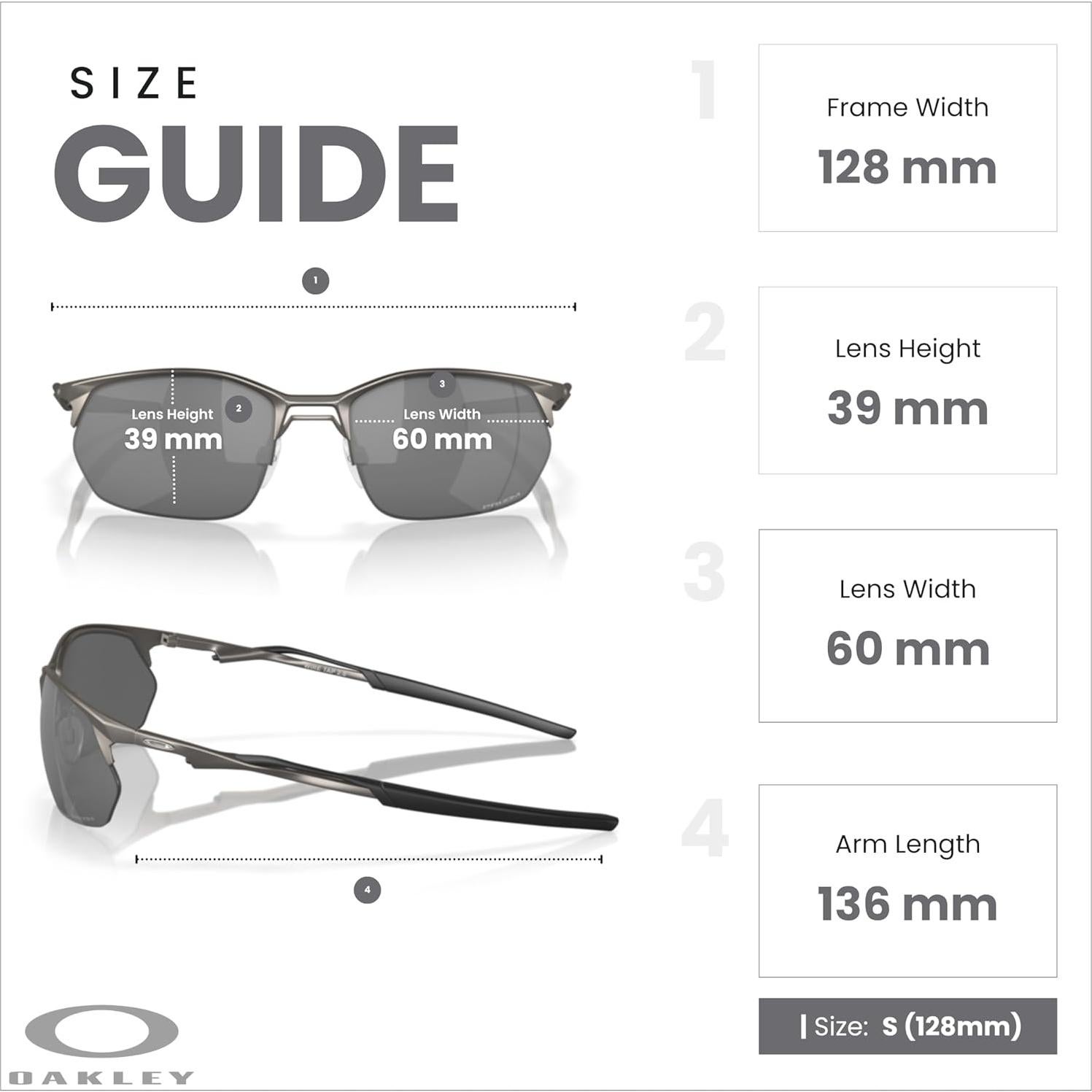 Gafas de Sol Oakley Wire Tap 2.0 OO4145 Hombres Gris Mate