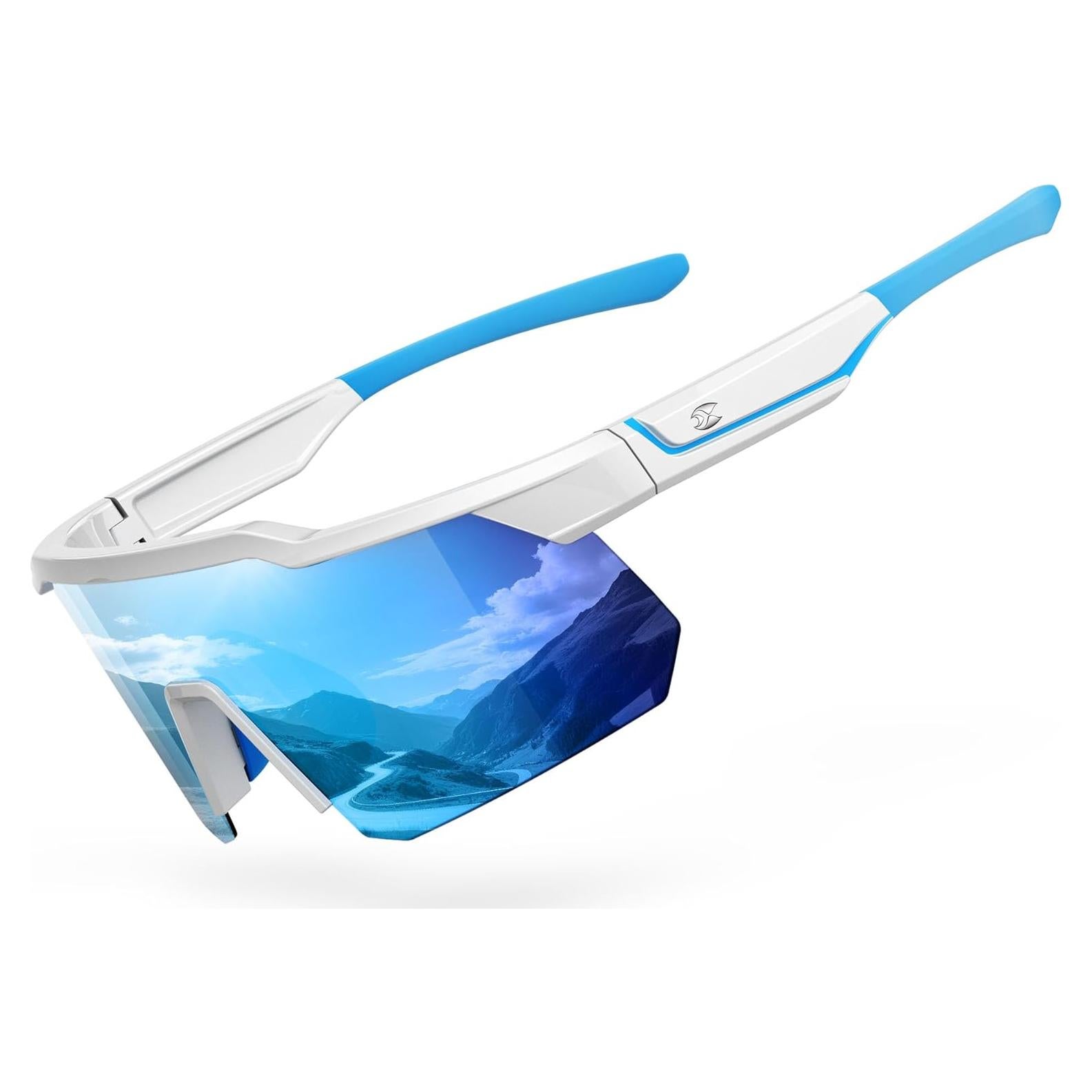 Gafas de Sol Deportivas Suoso UV400 para Hombres - Azul