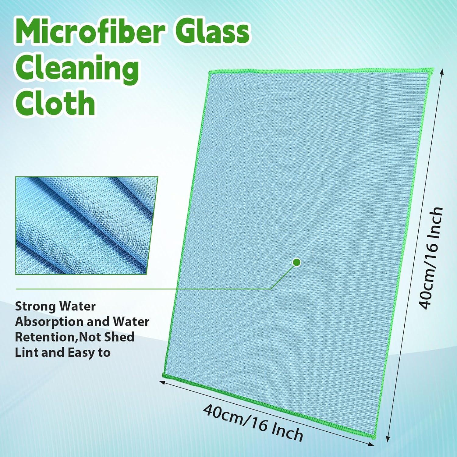 Paquete de 24 Paños de Microfibra Maxcheck 40x40cm Azul