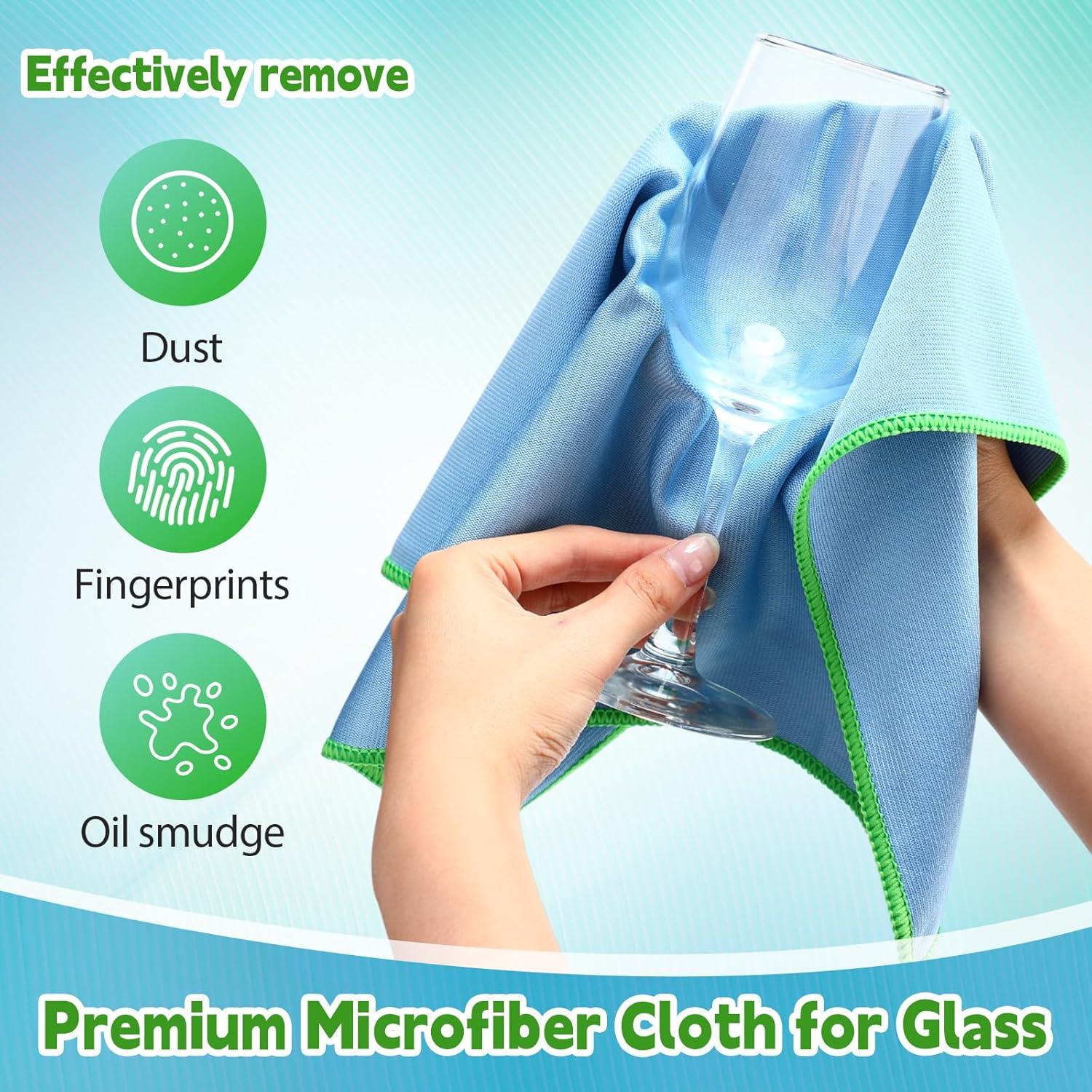 Paquete de 24 Paños de Microfibra Maxcheck 40x40cm Azul