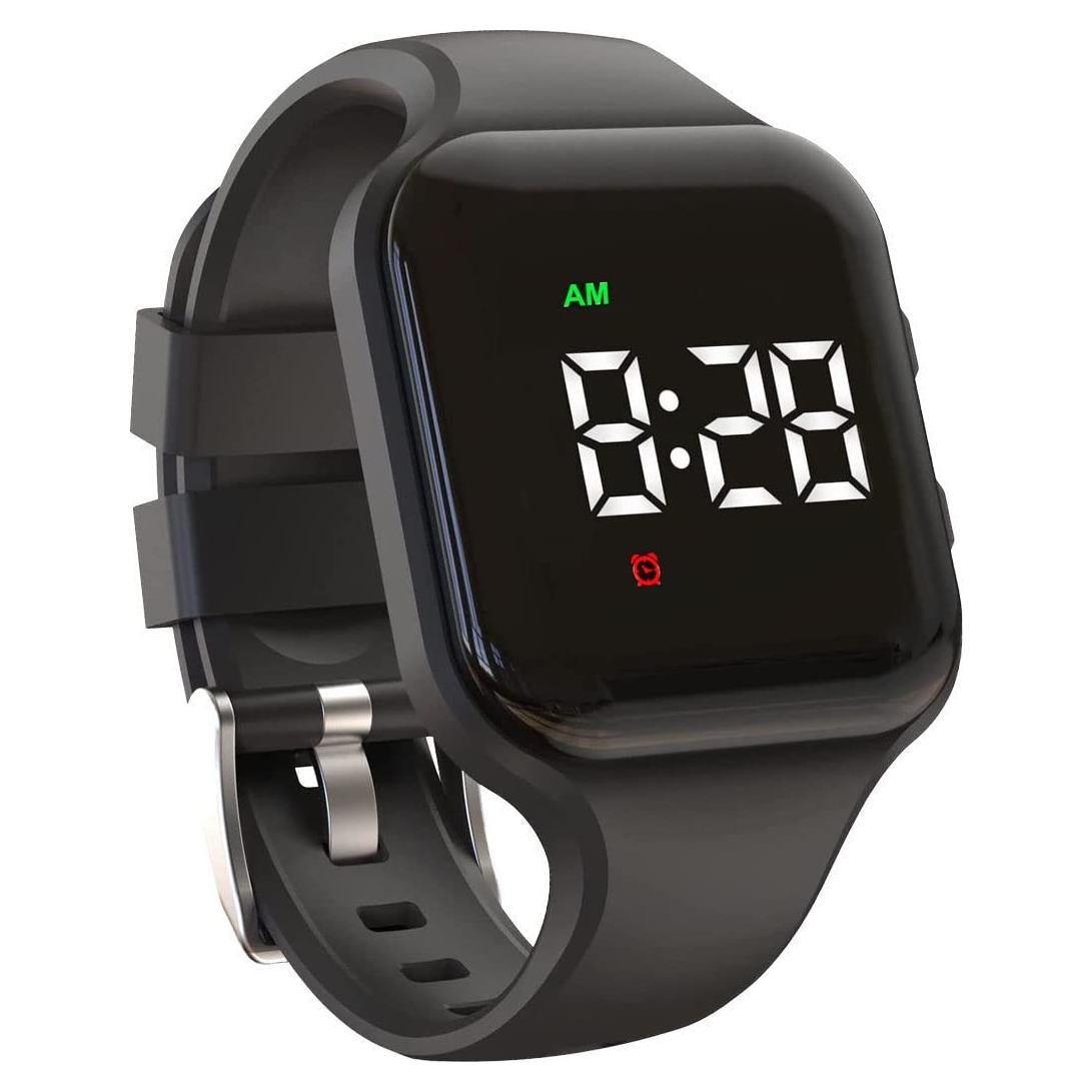 Reloj de Alarma Vibrante e-Vibra Recargable Resistente al Agua