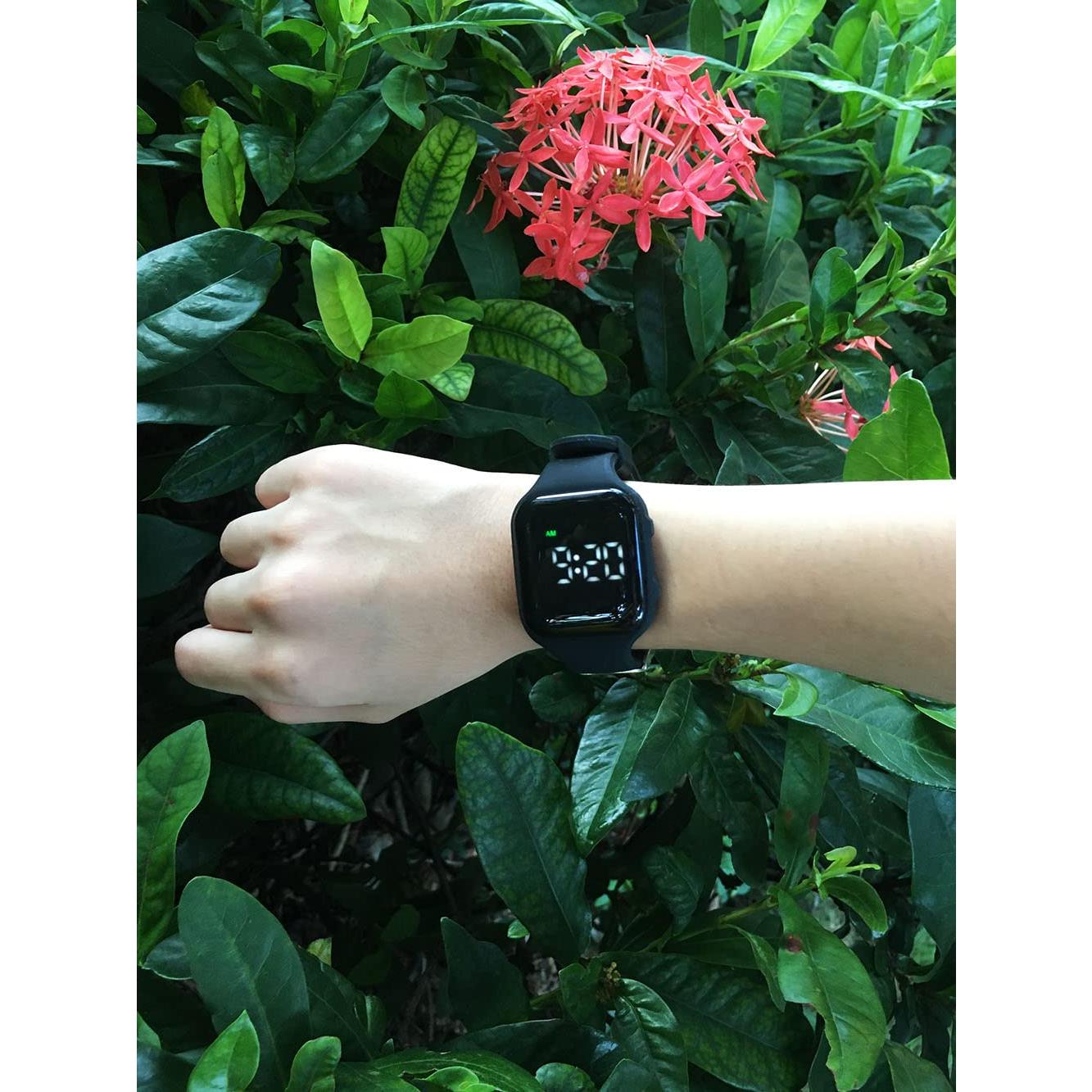 Reloj de Alarma Vibrante e-Vibra Recargable Resistente al Agua