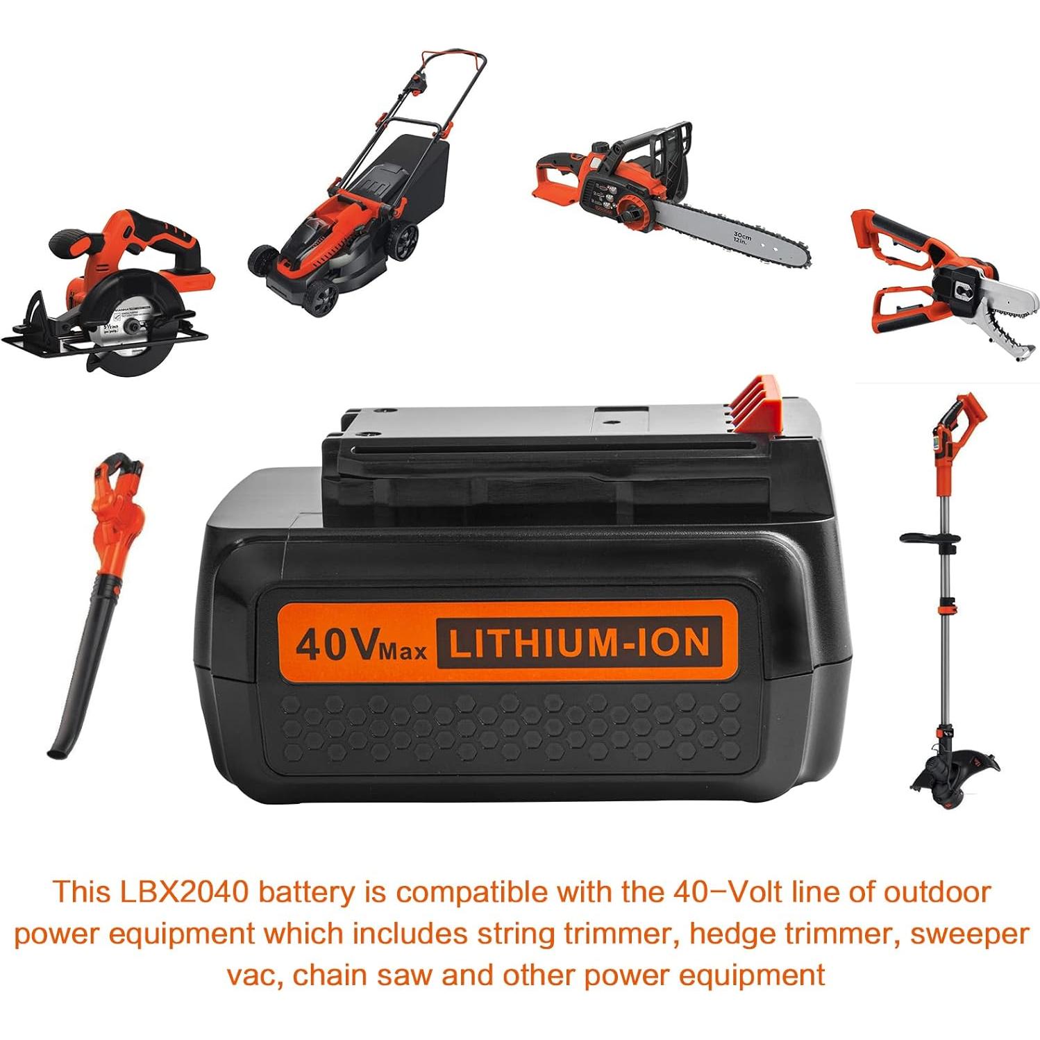 Batería de Reemplazo 3.0Ah 40V Black+Decker PASUKTER