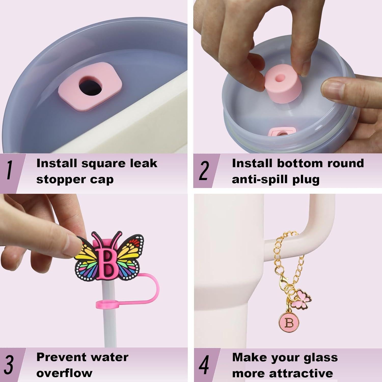 Set de Accesorios para Tazas Stanley XIANGYUAN 9 Piezas