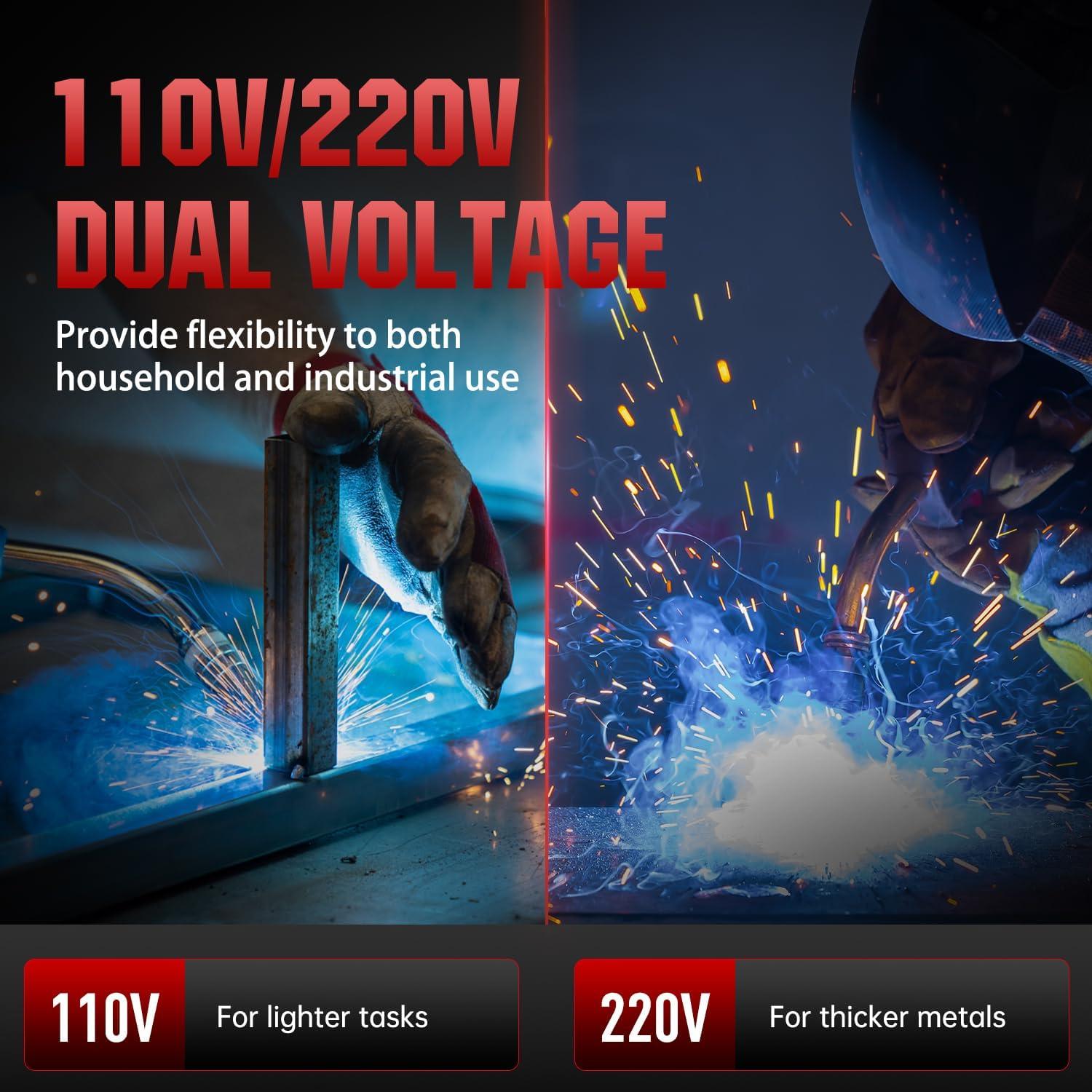 Soldador MIG ANDELI 135A Doble Voltaje 110V/220V Portátil