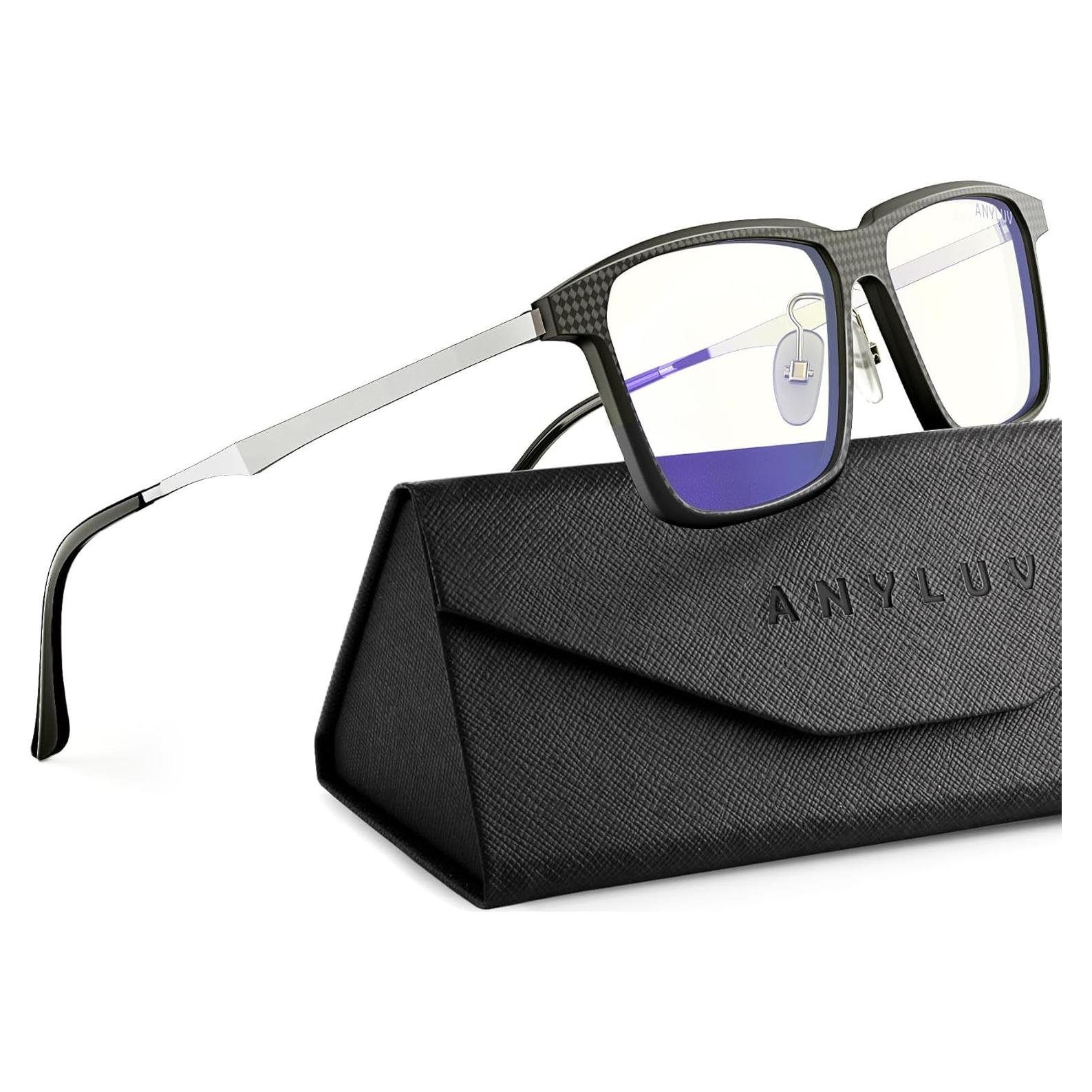 Gafas de Luz Azul ANYLUV 4560 para Hombres - Anti Fatiga Ocular